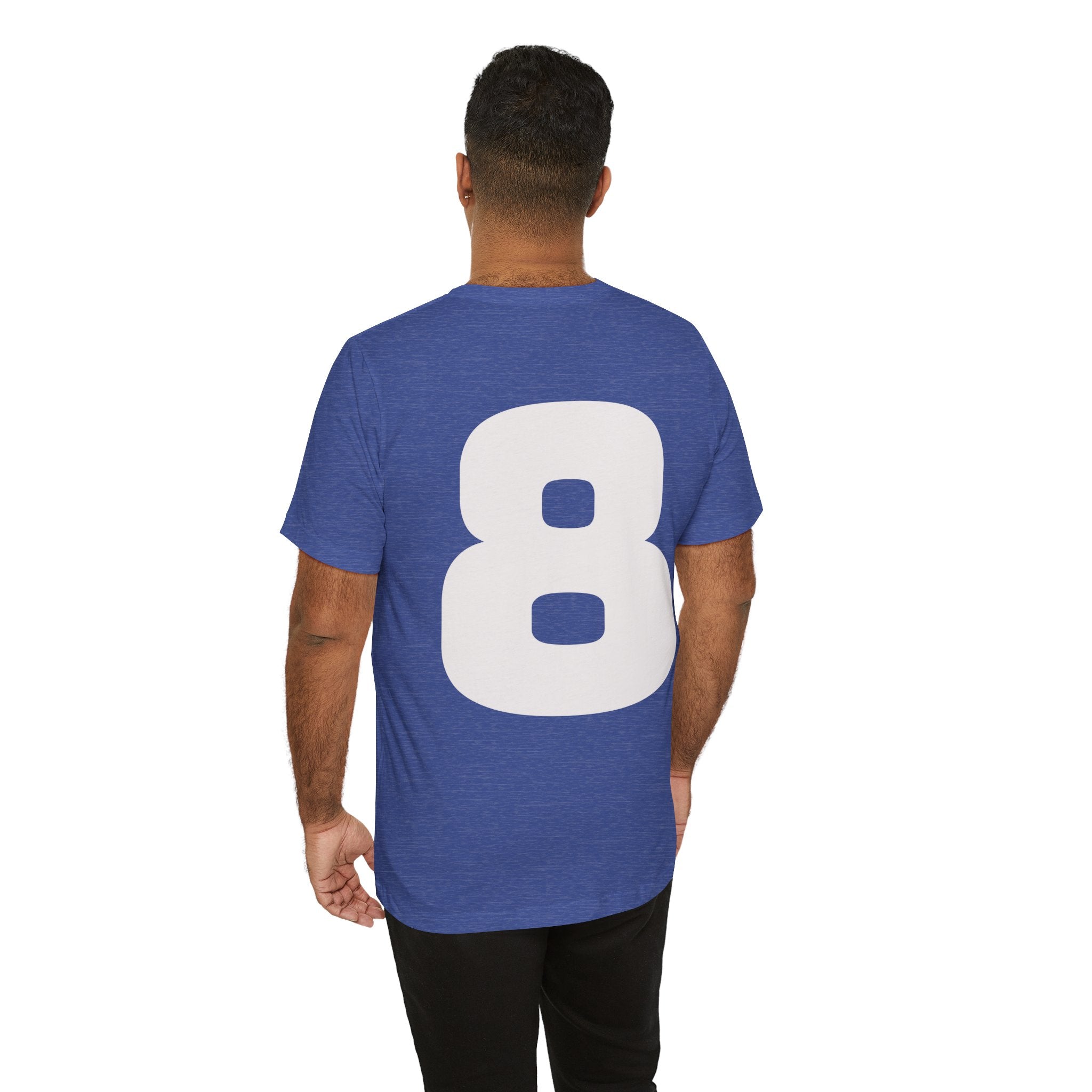 Custom Adult Birthday Crew Neck Tee - Unisex - Title/Role on front - Birthday person on front - Age on back
