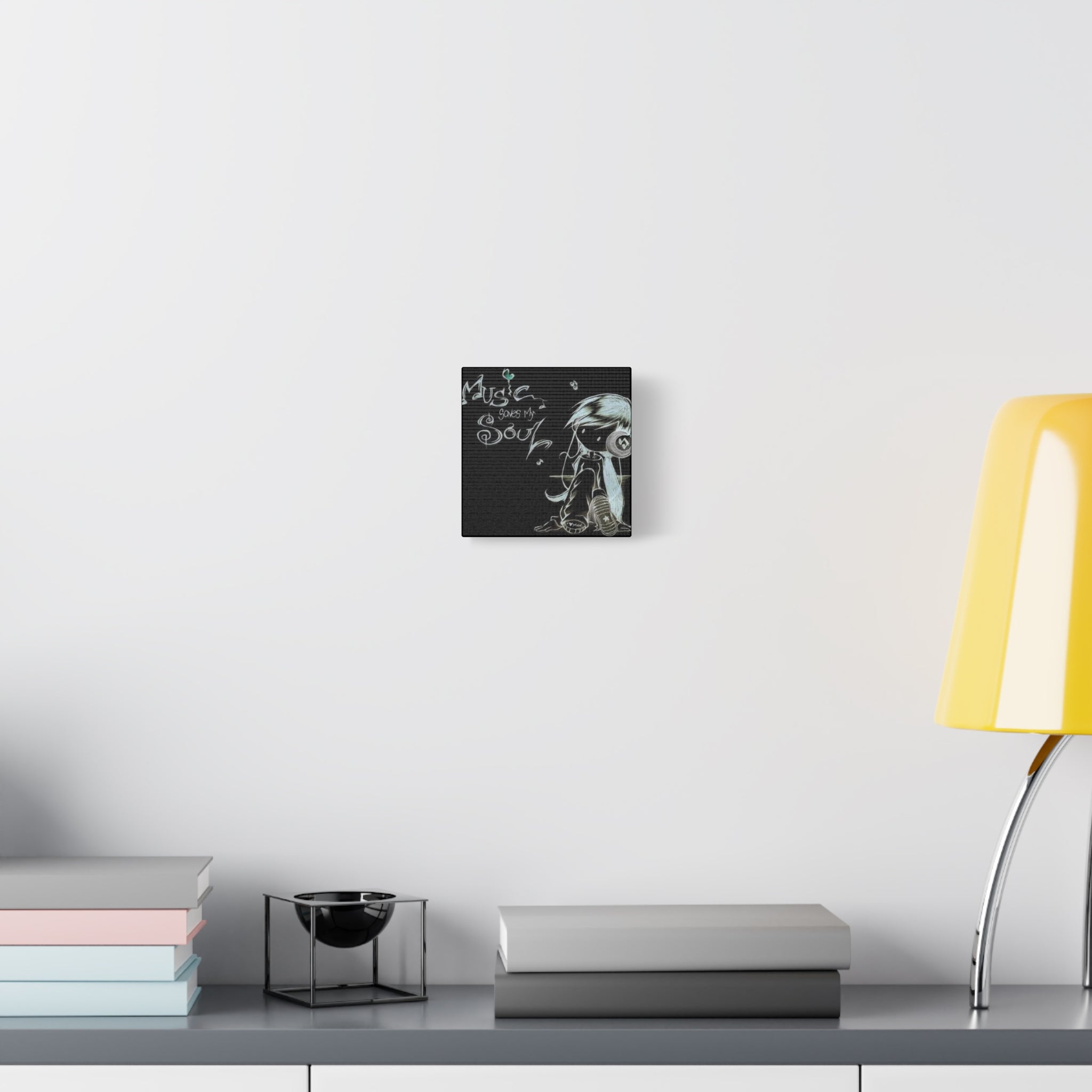 Music Saves My Soul Canvas Print