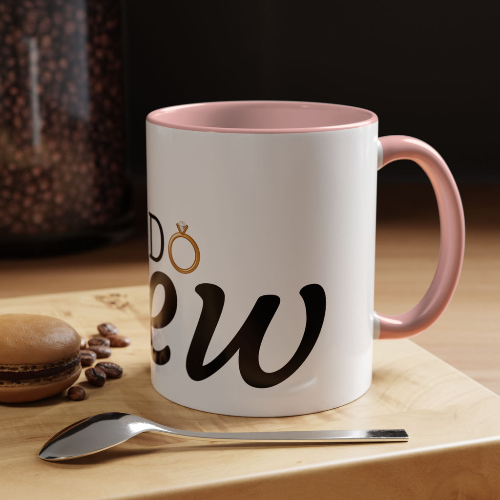 I Do Crew Accent Coffee Mug — Bachelorette Bridal Party Gift (11/15oz)
