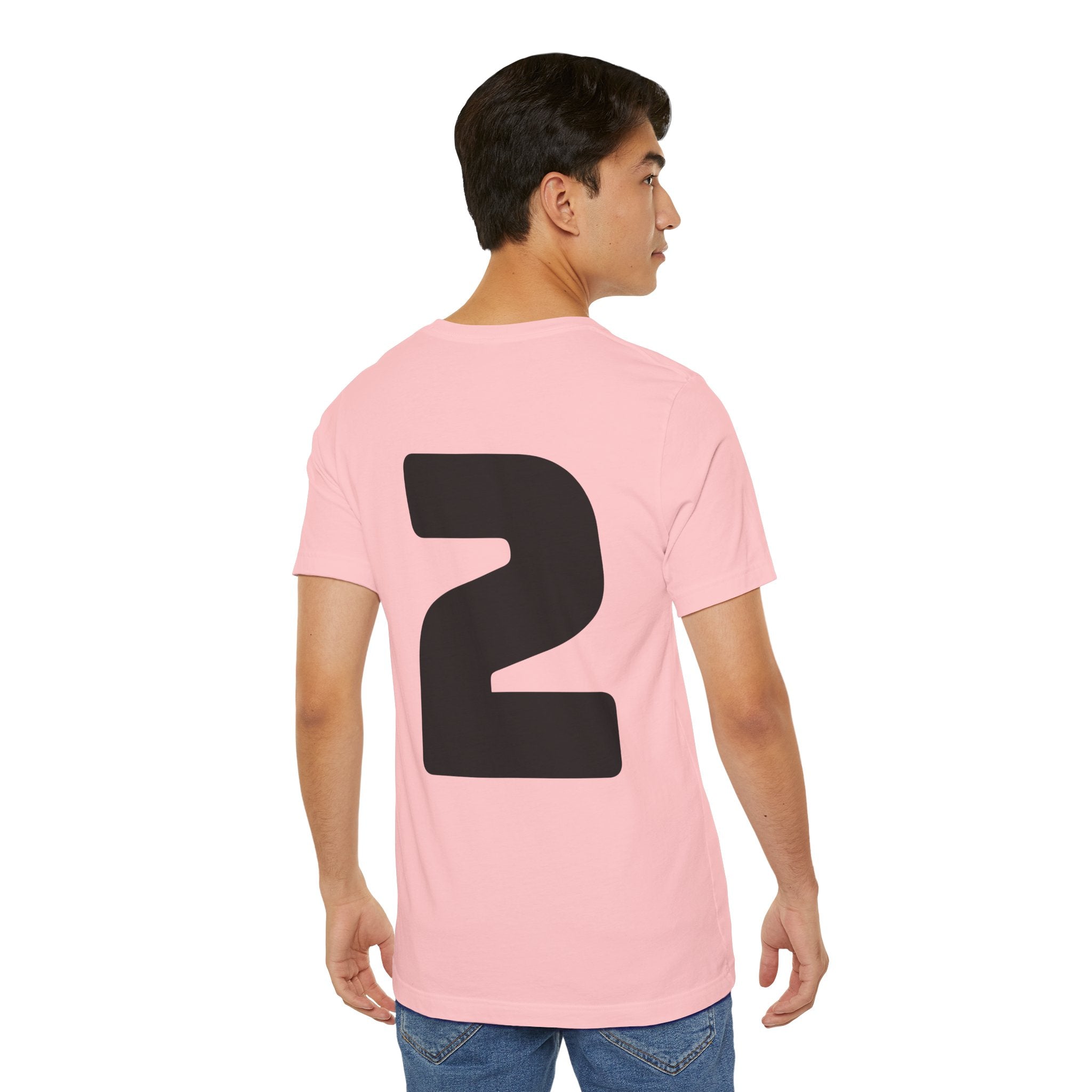 Custom Adult Birthday Crew Neck Tee - Unisex - Title/Role on front - Birthday person on front - Age on back