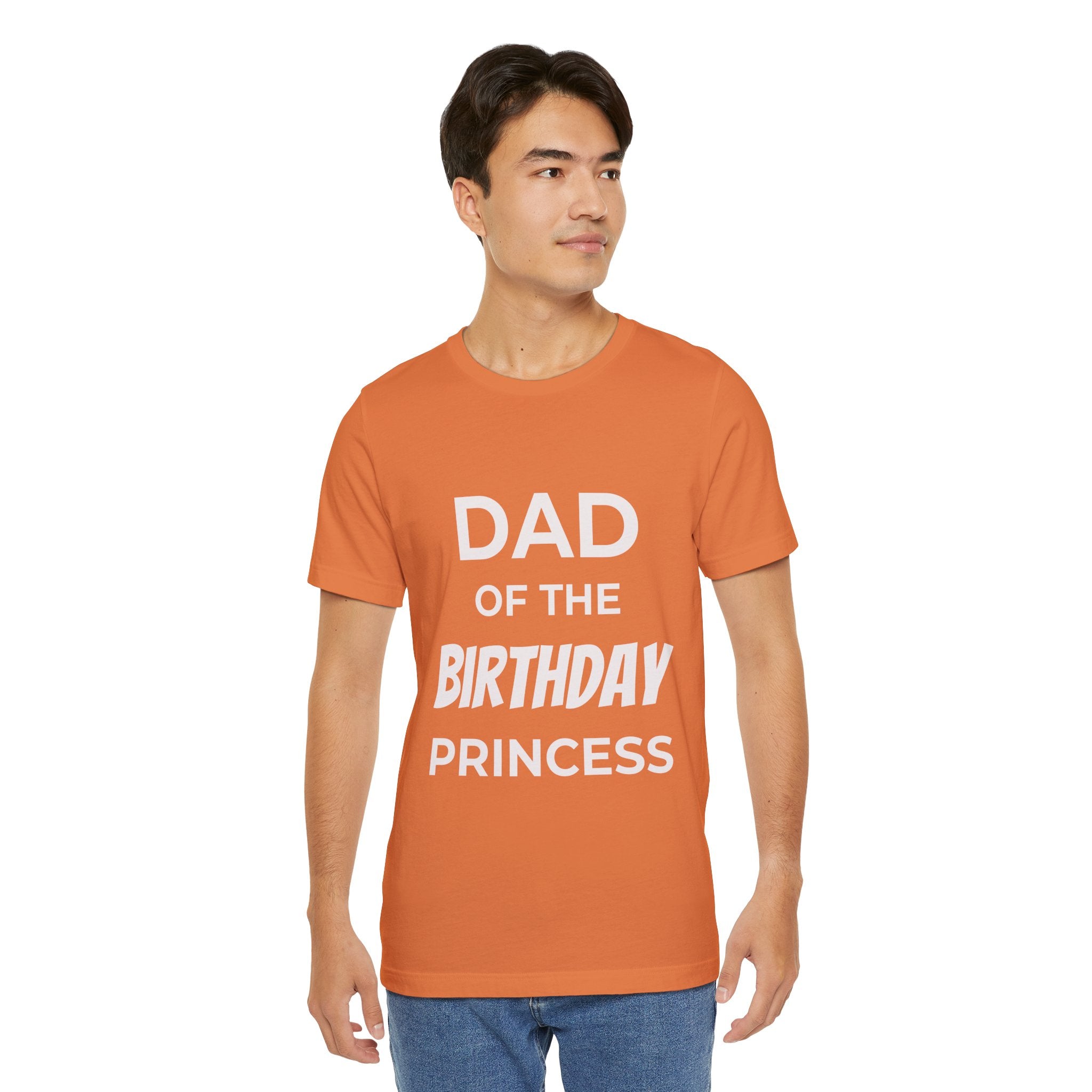 Custom Adult Birthday Crew Neck Tee - Unisex - Title/Role on front - Birthday person on front - Age on back