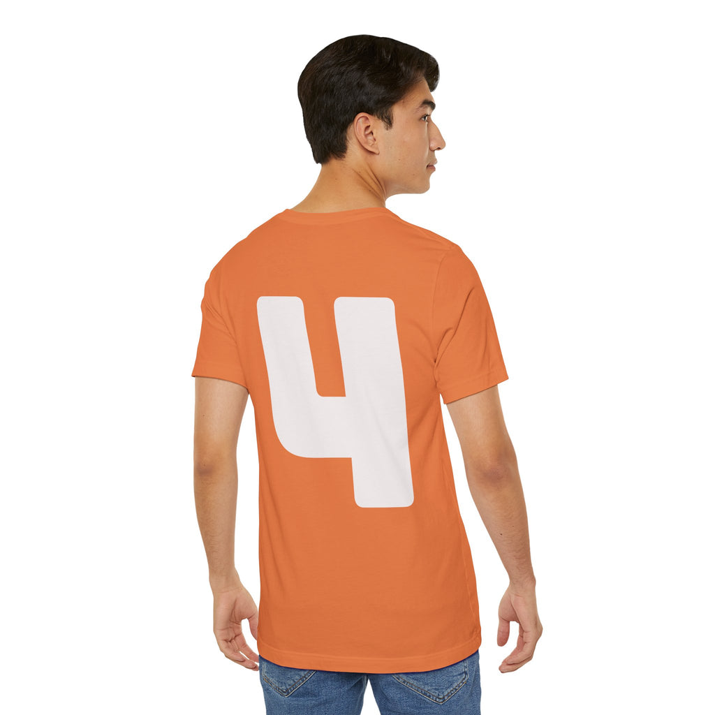 Custom Adult Birthday Crew Neck Tee - Unisex - Title/Role on front - Birthday person on front - Age on back