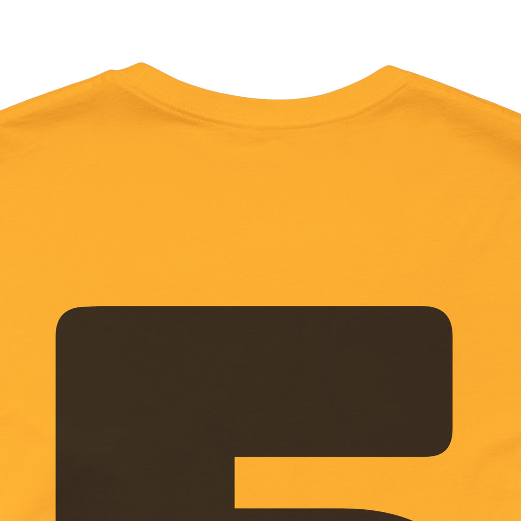 Custom Adult Birthday Crew Neck Tee - Unisex - Title/Role on front - Birthday person on front - Age on back