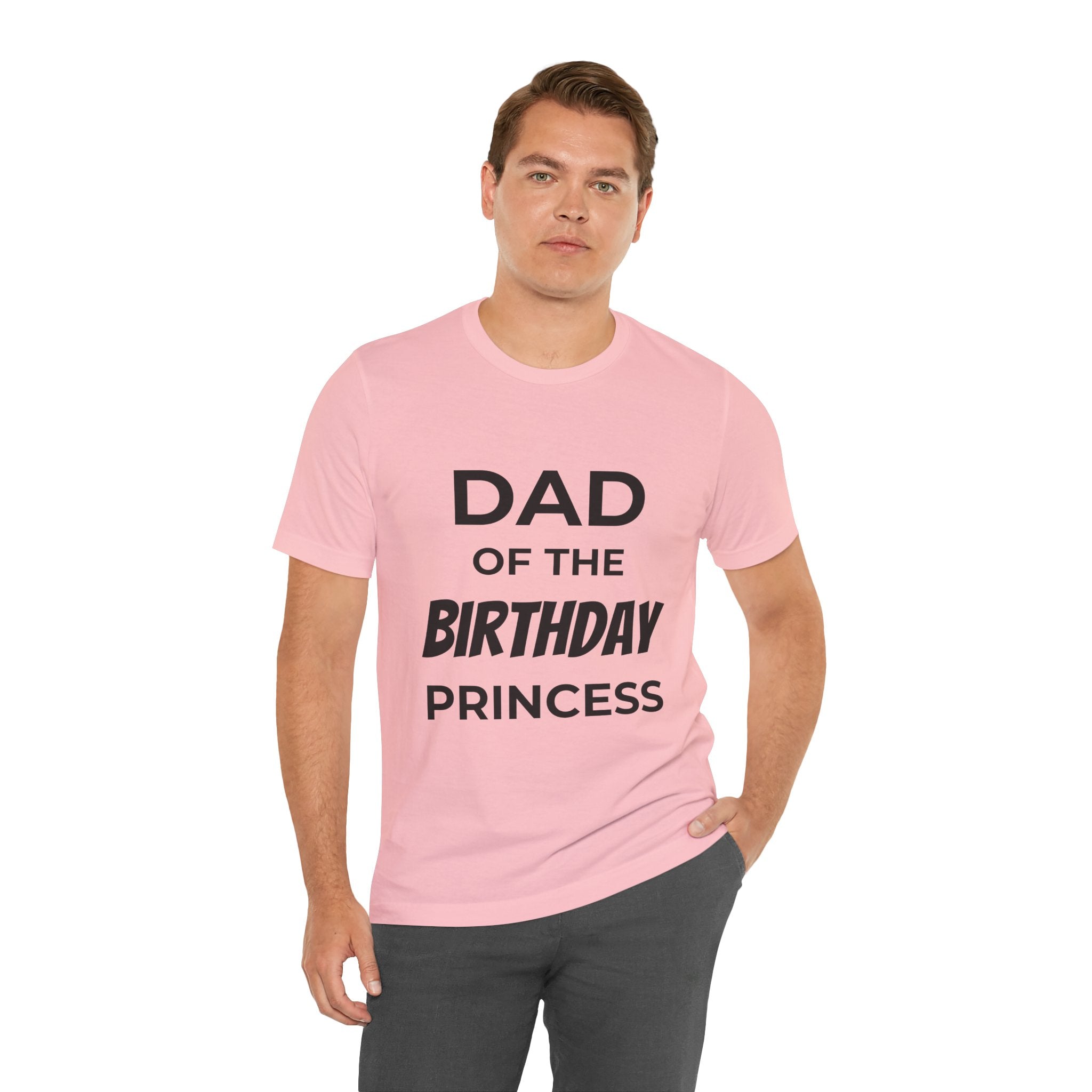 Custom Adult Birthday Crew Neck Tee - Unisex - Title/Role on front - Birthday person on front - Age on back