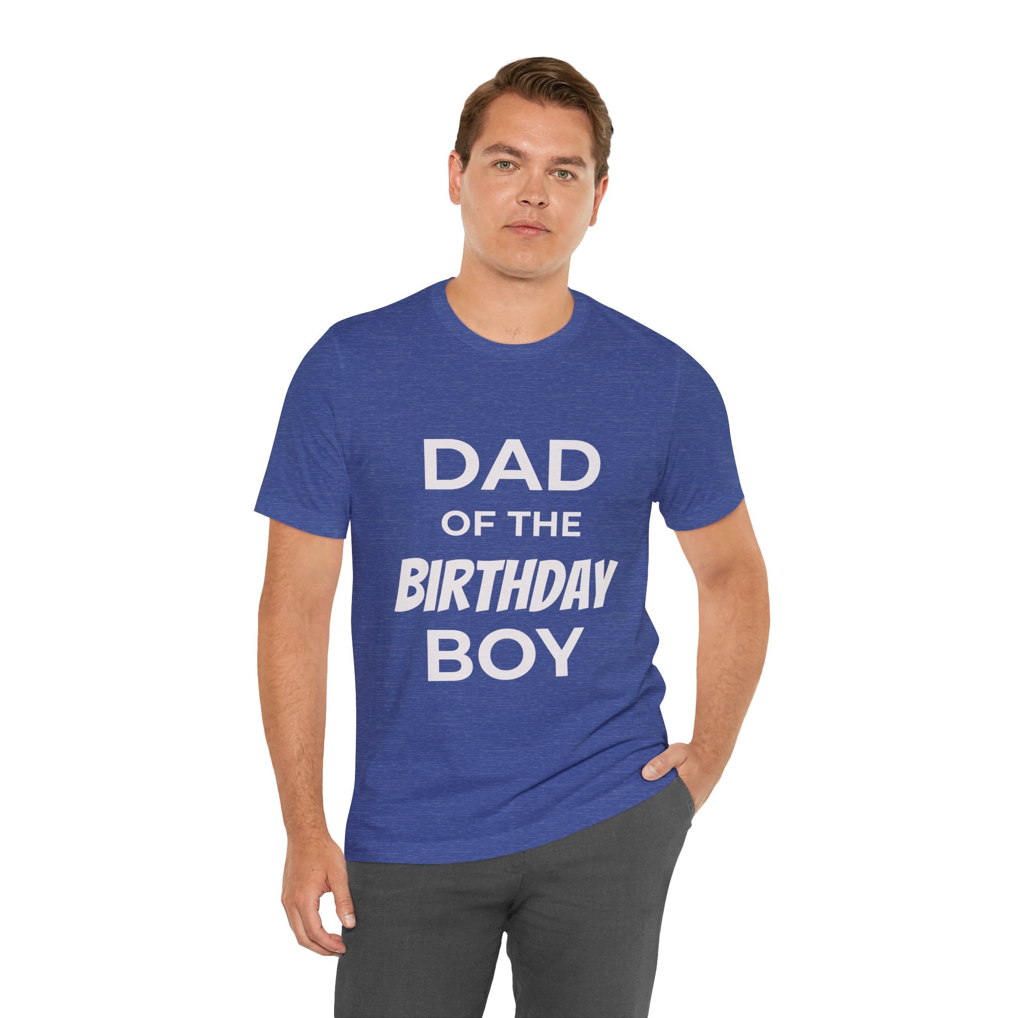 Custom Adult Birthday Crew Neck Tee - Unisex - Title/Role on front - Birthday person on front - Age on back