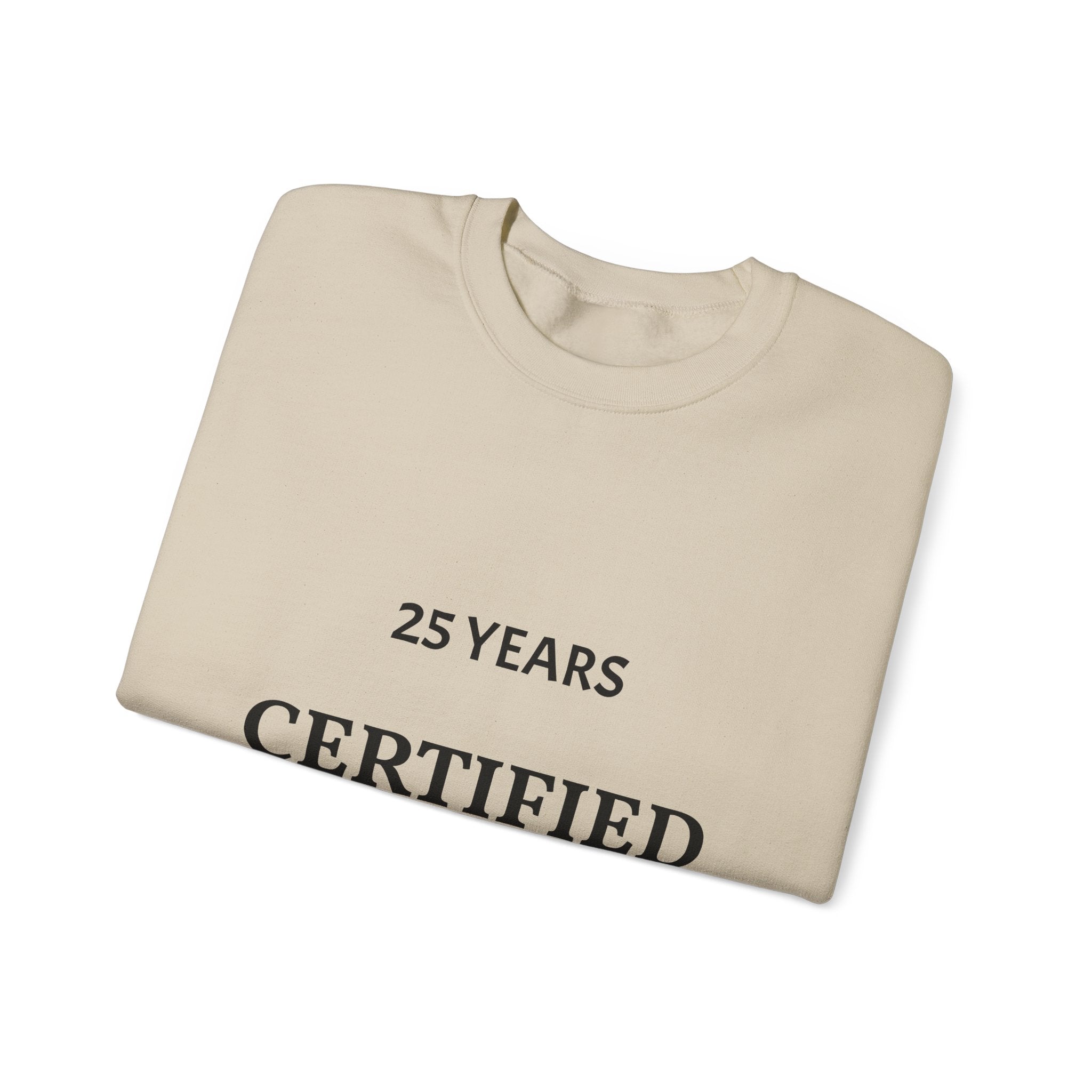 Crewneck Sweatshirt — "Certified Classic" Pullover