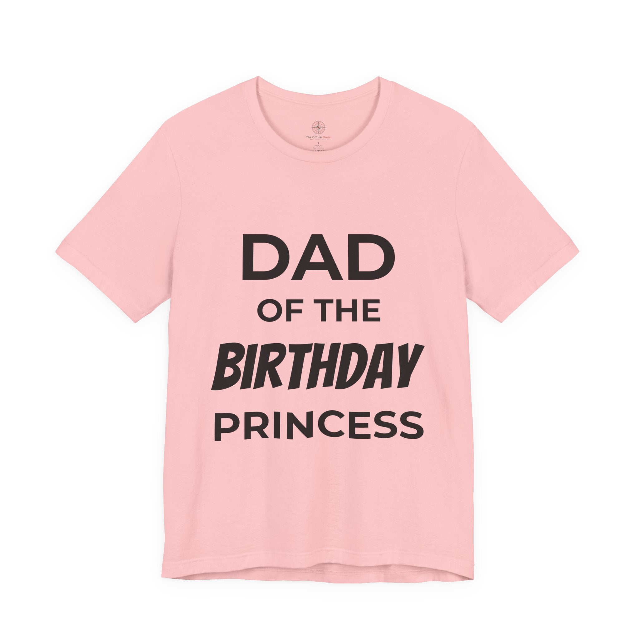 Custom Adult Birthday Crew Neck Tee - Unisex - Title/Role on front - Birthday person on front - Age on back