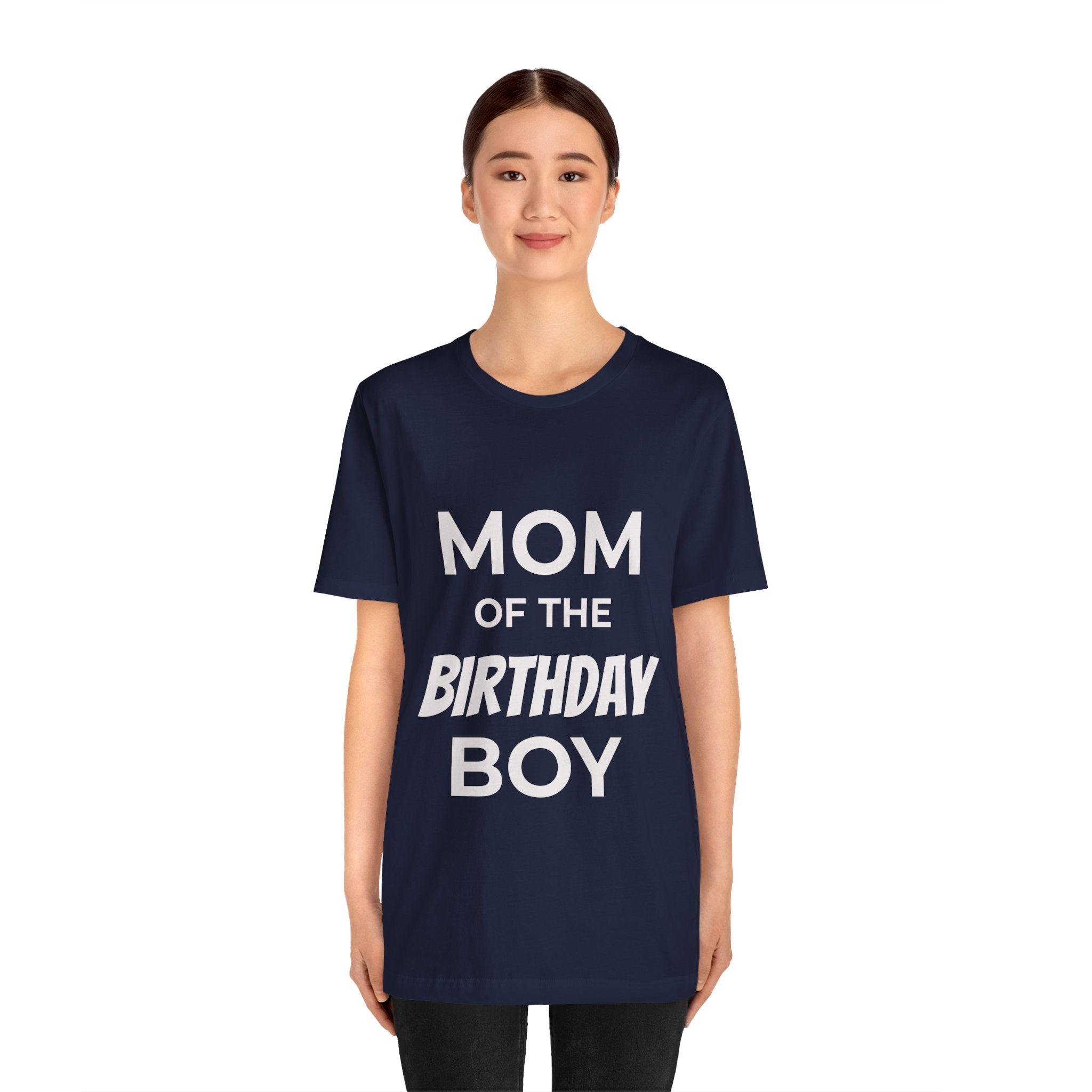 Custom Adult Birthday Crew Neck Tee - Unisex - Title/Role on front - Birthday person on front - Age on back