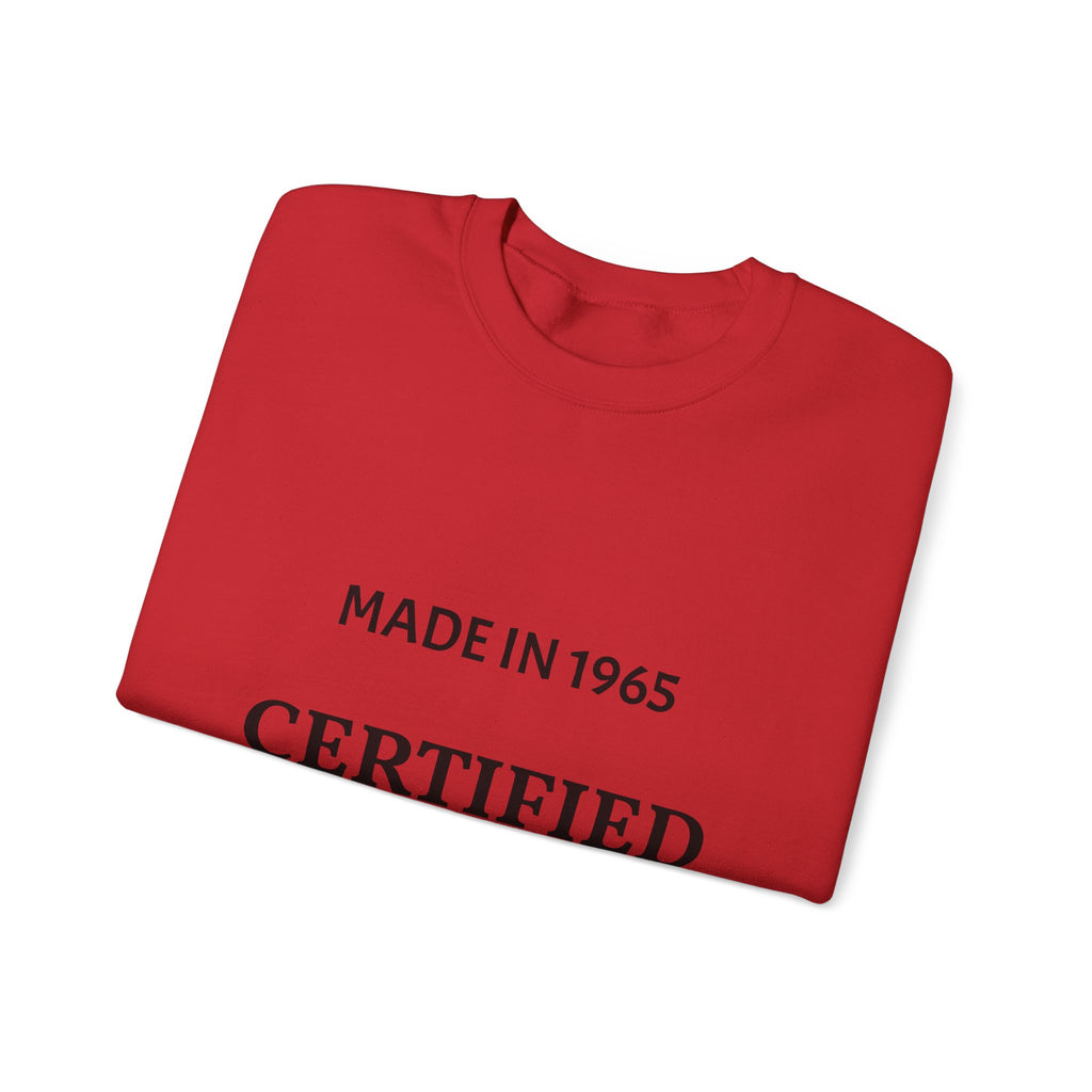 Crewneck Sweatshirt — "Certified Classic" Pullover
