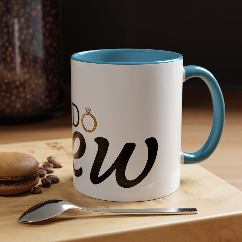 I Do Crew Accent Coffee Mug — Bachelorette Bridal Party Gift (11/15oz)