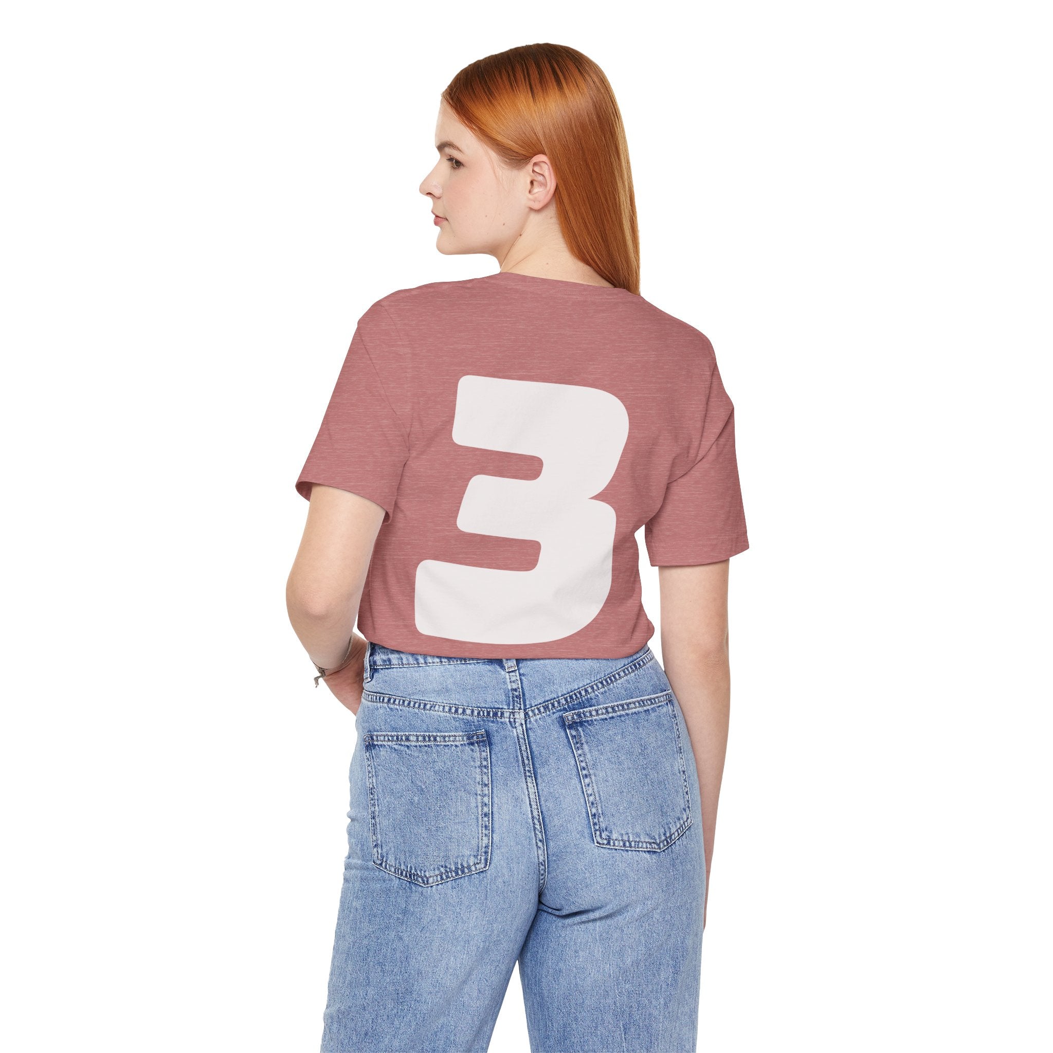 Custom Adult Birthday Crew Neck Tee - Unisex - Title/Role on front - Birthday person on front - Age on back