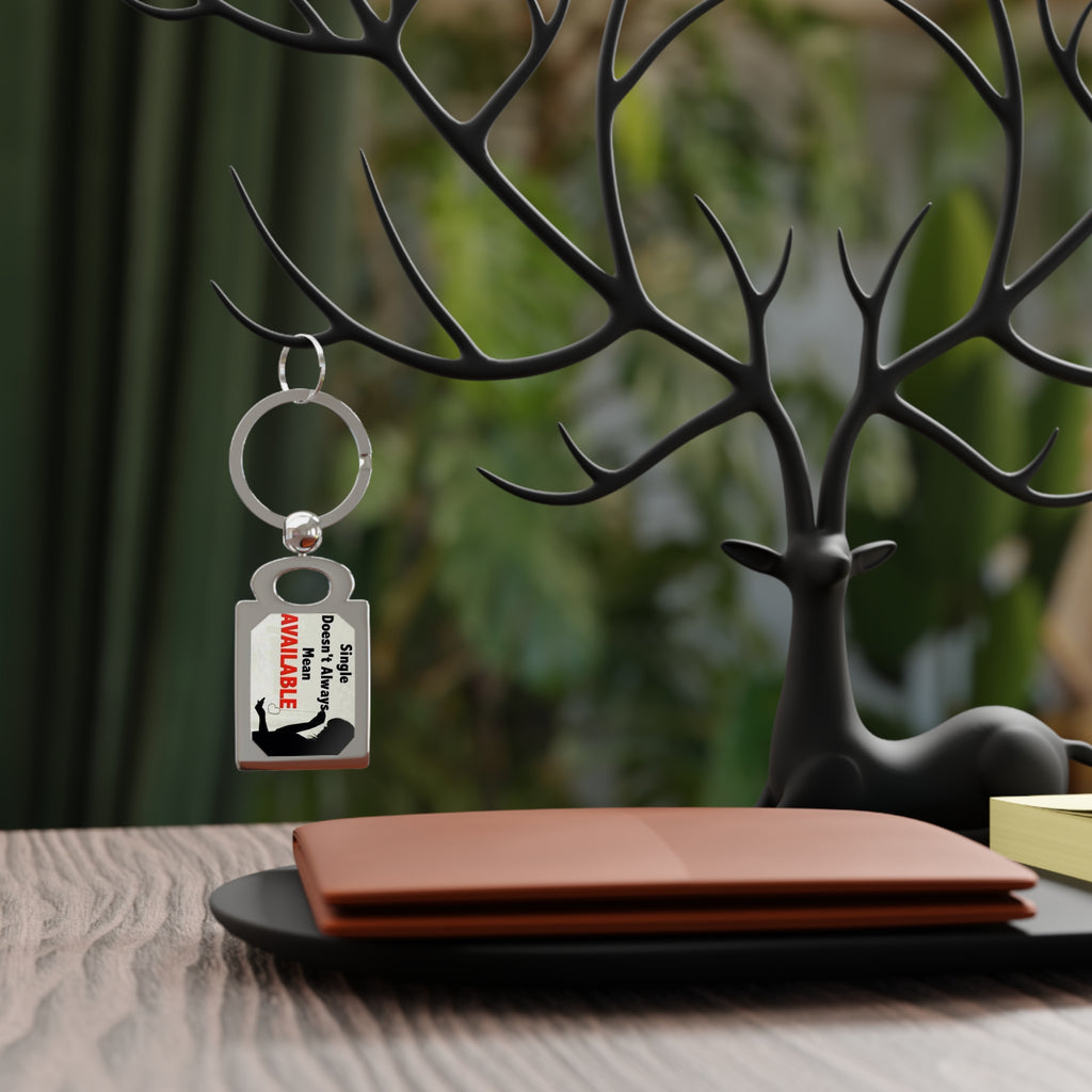 Stylish Photo Keyring Keychain