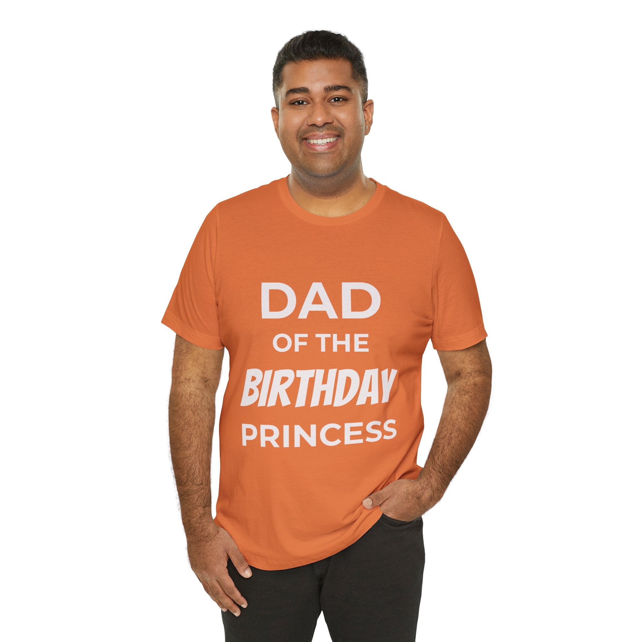 Custom Adult Birthday Crew Neck Tee - Unisex - Title/Role on front - Birthday person on front - Age on back