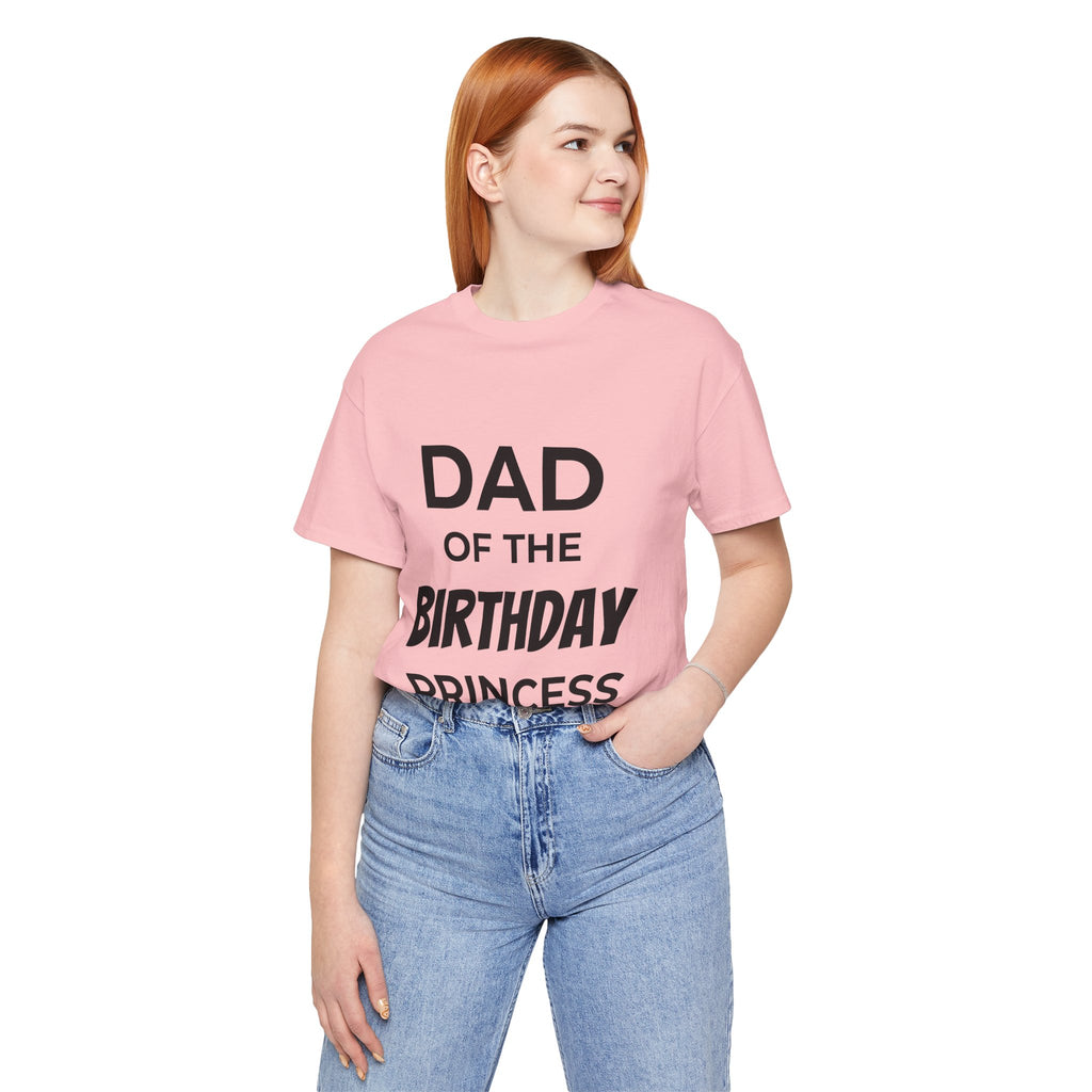 Custom Adult Birthday Crew Neck Tee - Unisex - Title/Role on front - Birthday person on front - Age on back