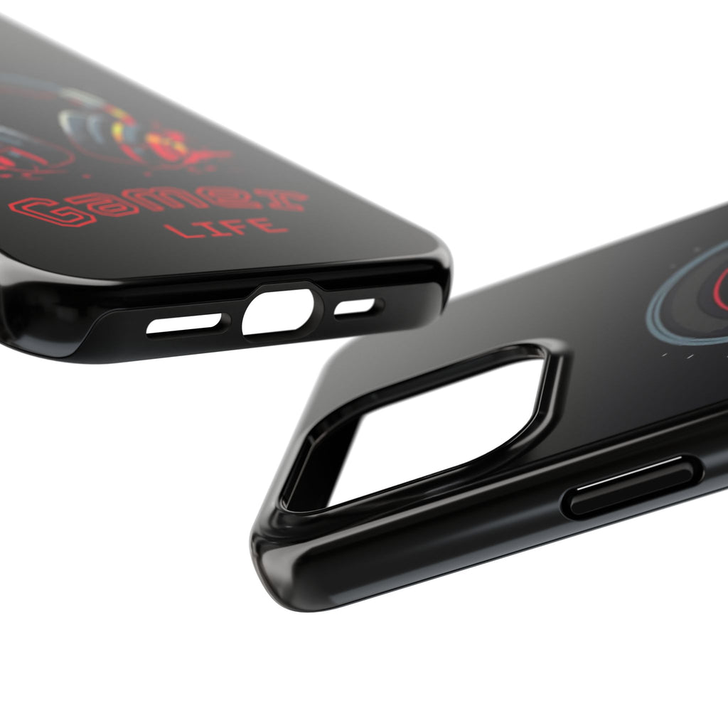 Gamer Life Tough Phone Case with Gamer Headset Design