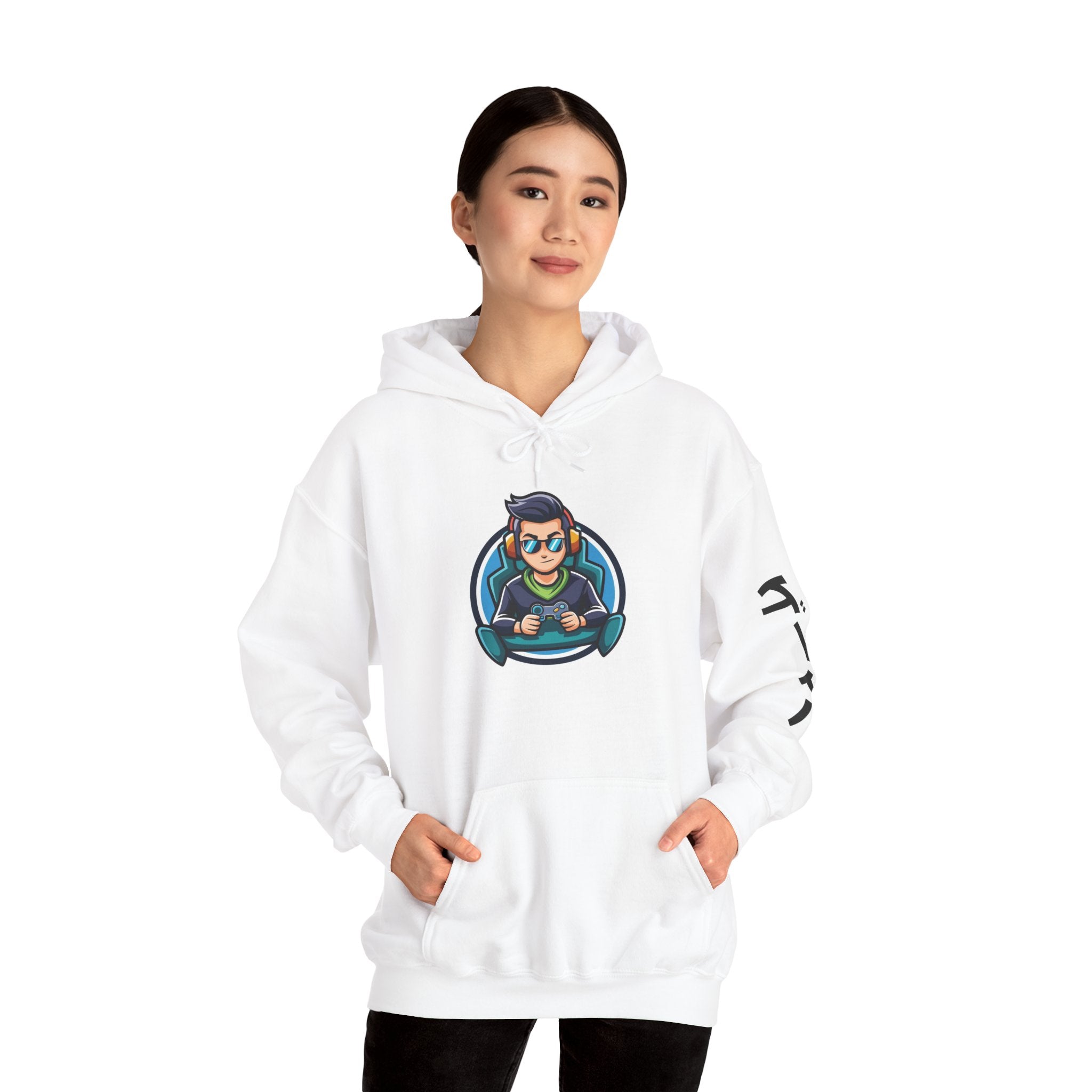 Gamer Hoodie, Unisex Heavy Blend Hooded Sweatshirt