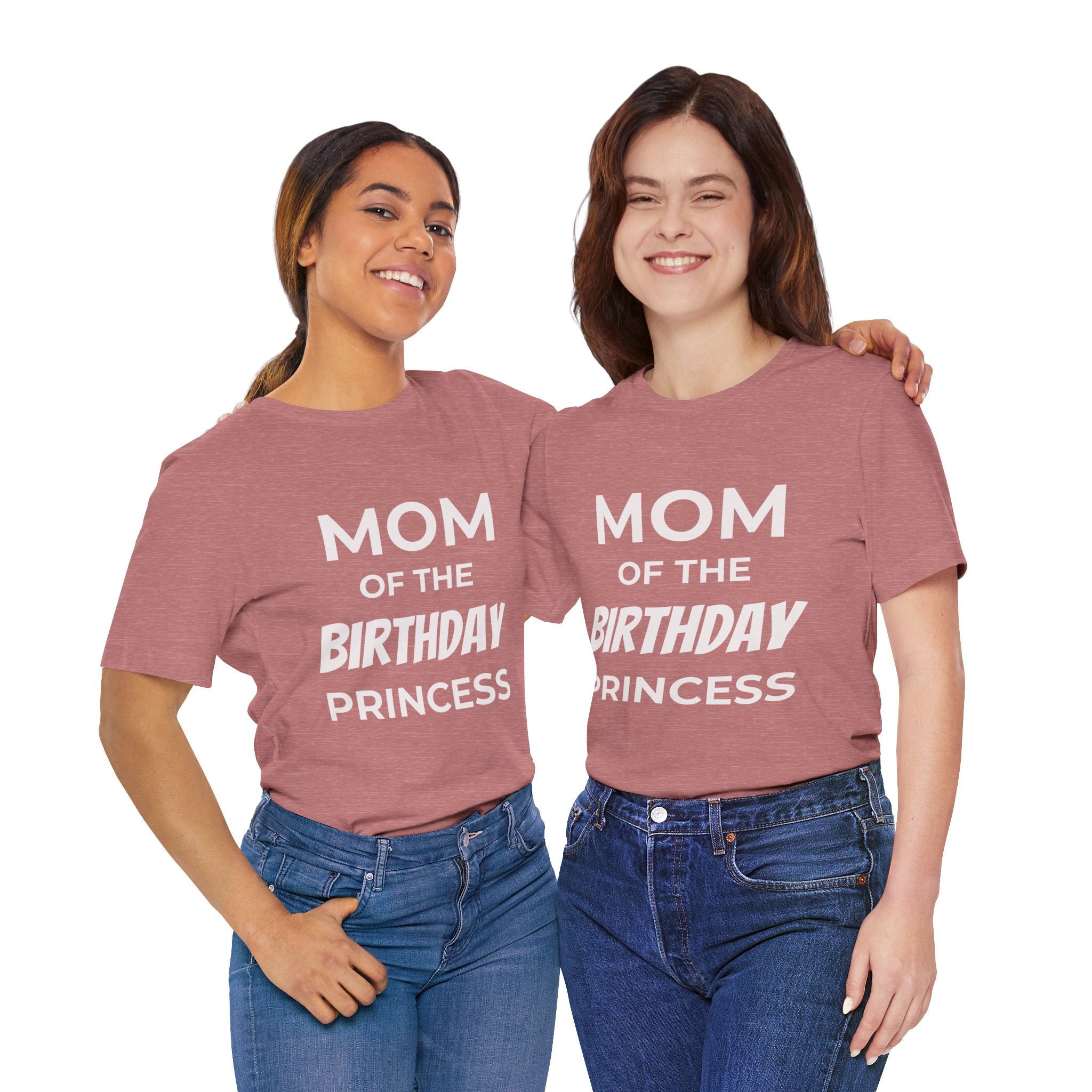 Custom Adult Birthday Crew Neck Tee - Unisex - Title/Role on front - Birthday person on front - Age on back