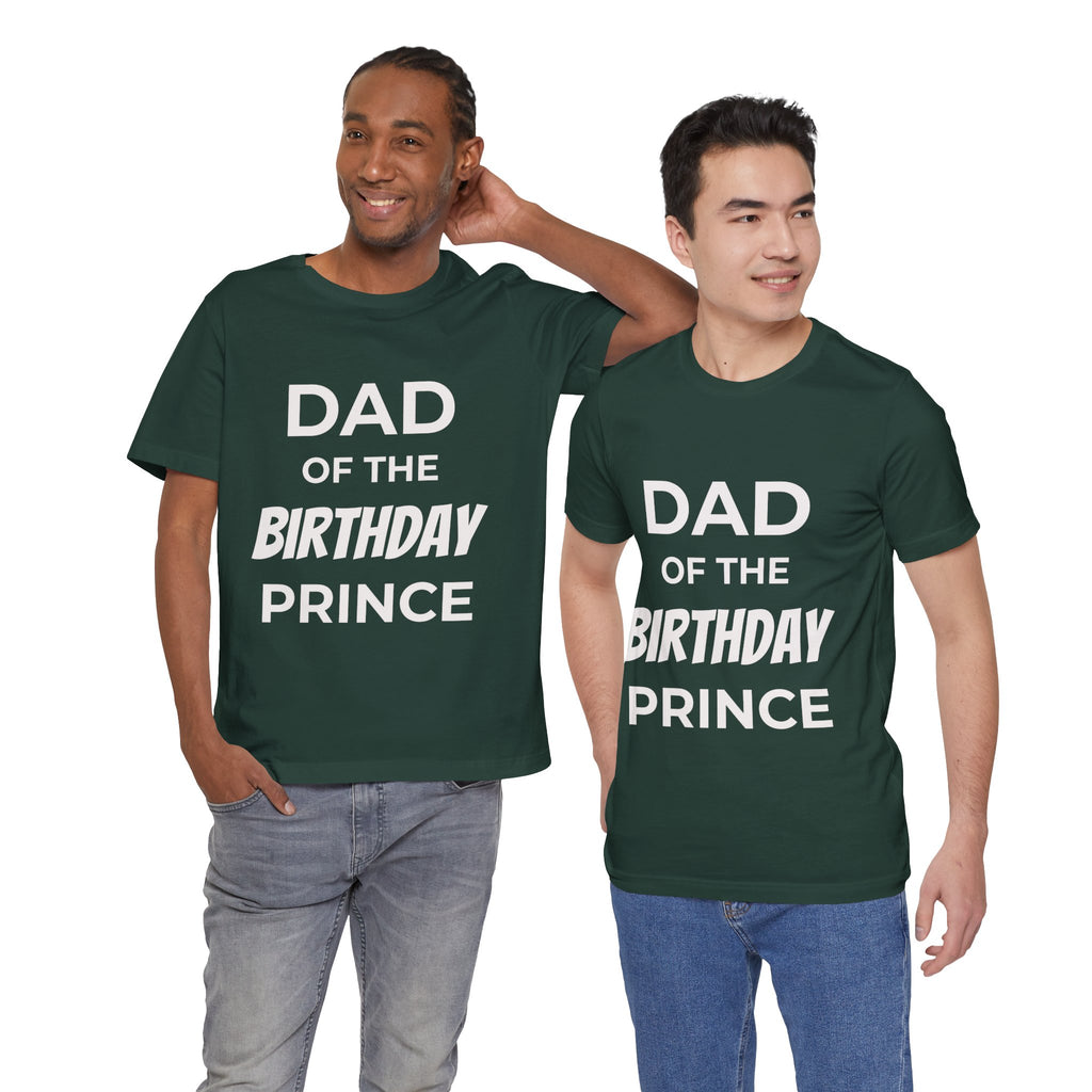Custom Adult Birthday Crew Neck Tee - Unisex - Title/Role on front - Birthday person on front - Age on back