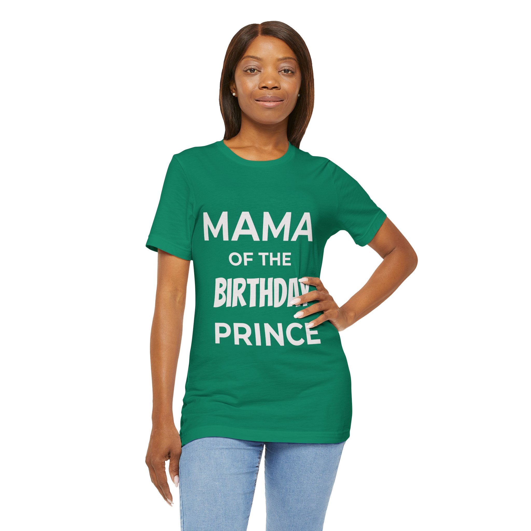 Custom Adult Birthday Crew Neck Tee - Unisex - Title/Role on front - Birthday person on front - Age on back