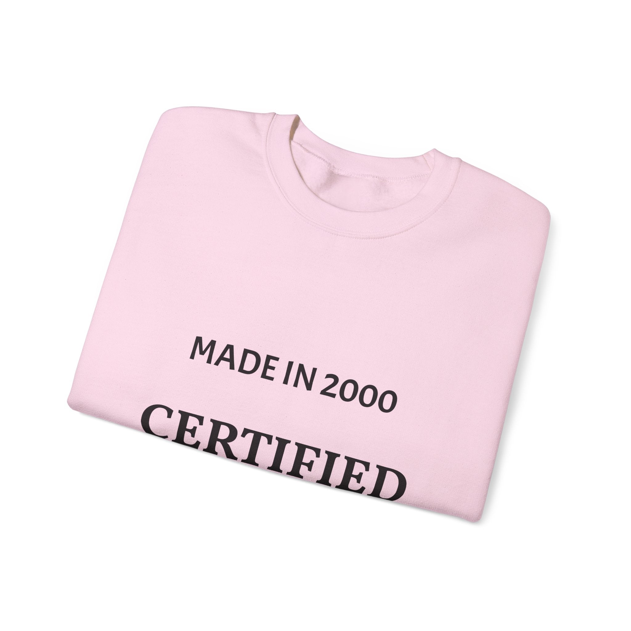 Crewneck Sweatshirt — "Certified Classic" Pullover
