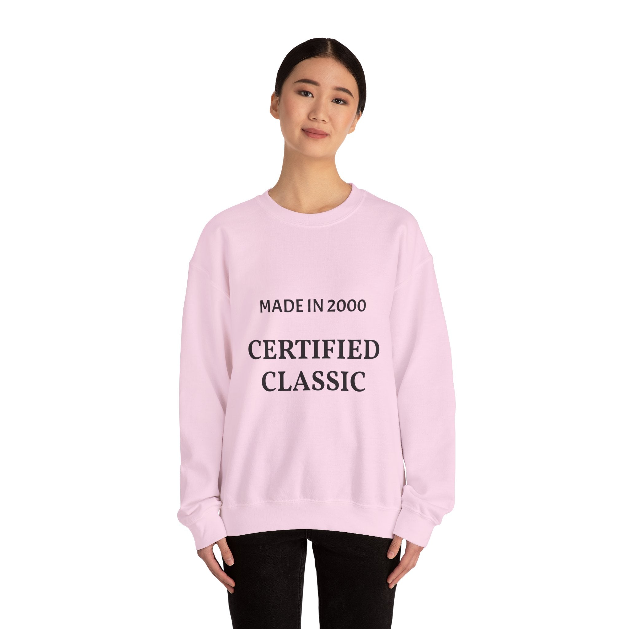 Crewneck Sweatshirt — "Certified Classic" Pullover