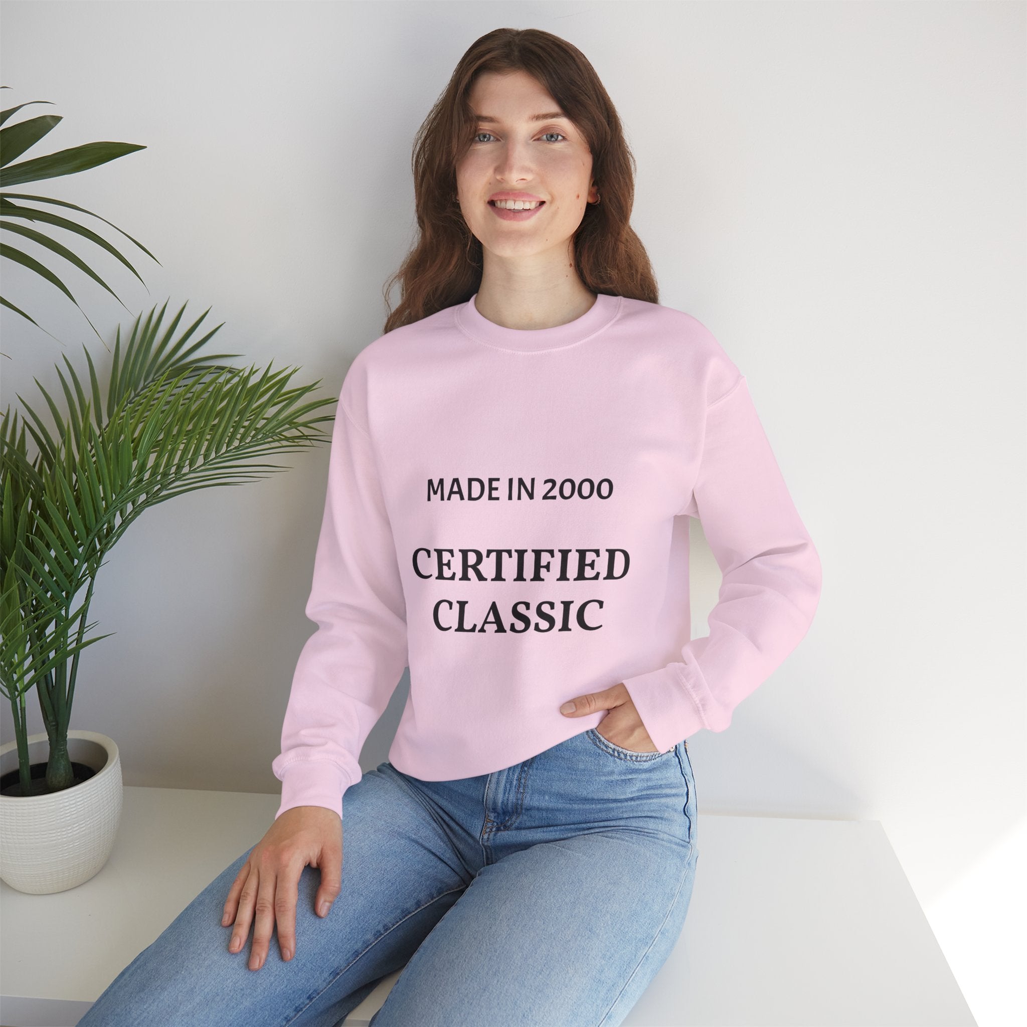 Crewneck Sweatshirt — "Certified Classic" Pullover