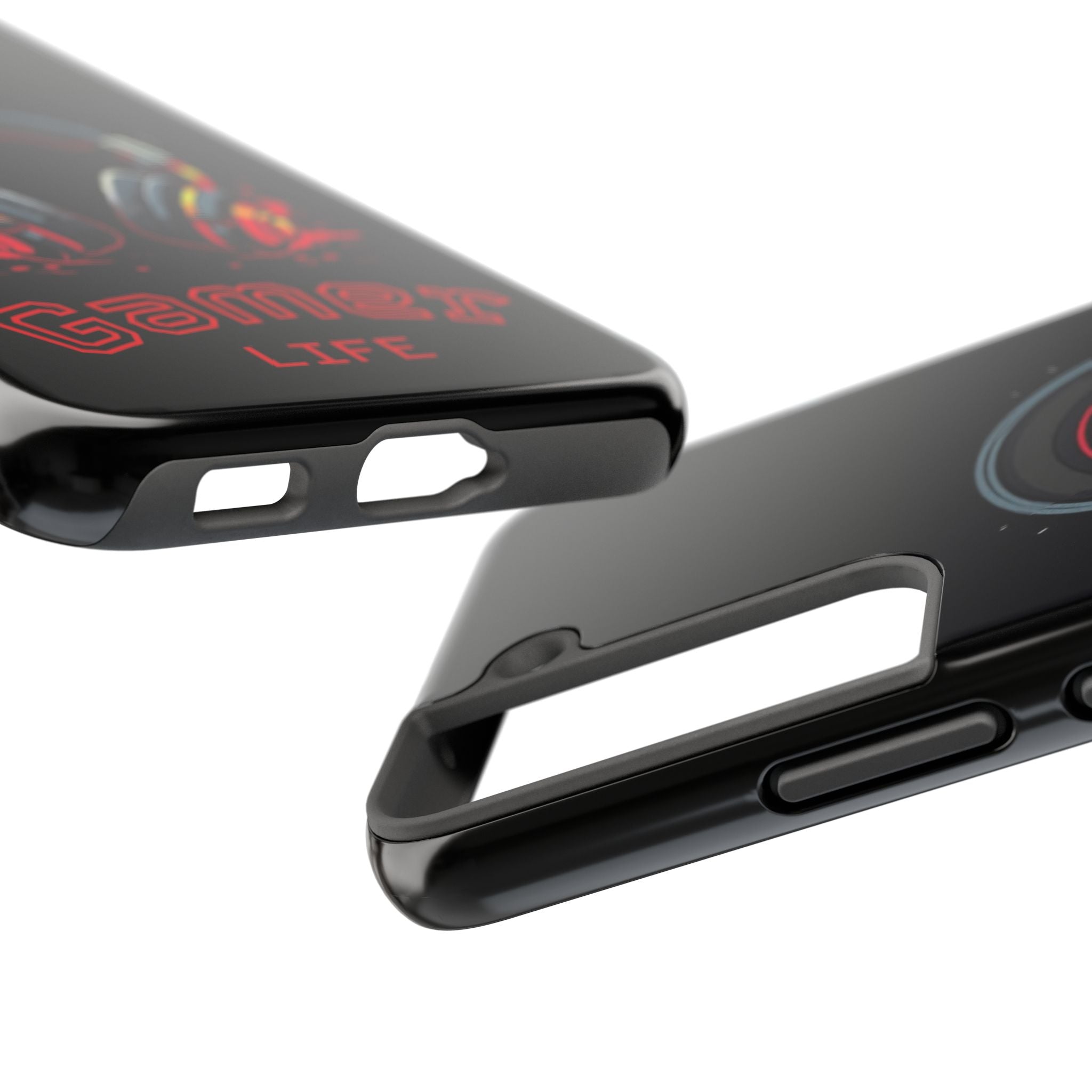 Gamer Life Tough Phone Case with Gamer Headset Design