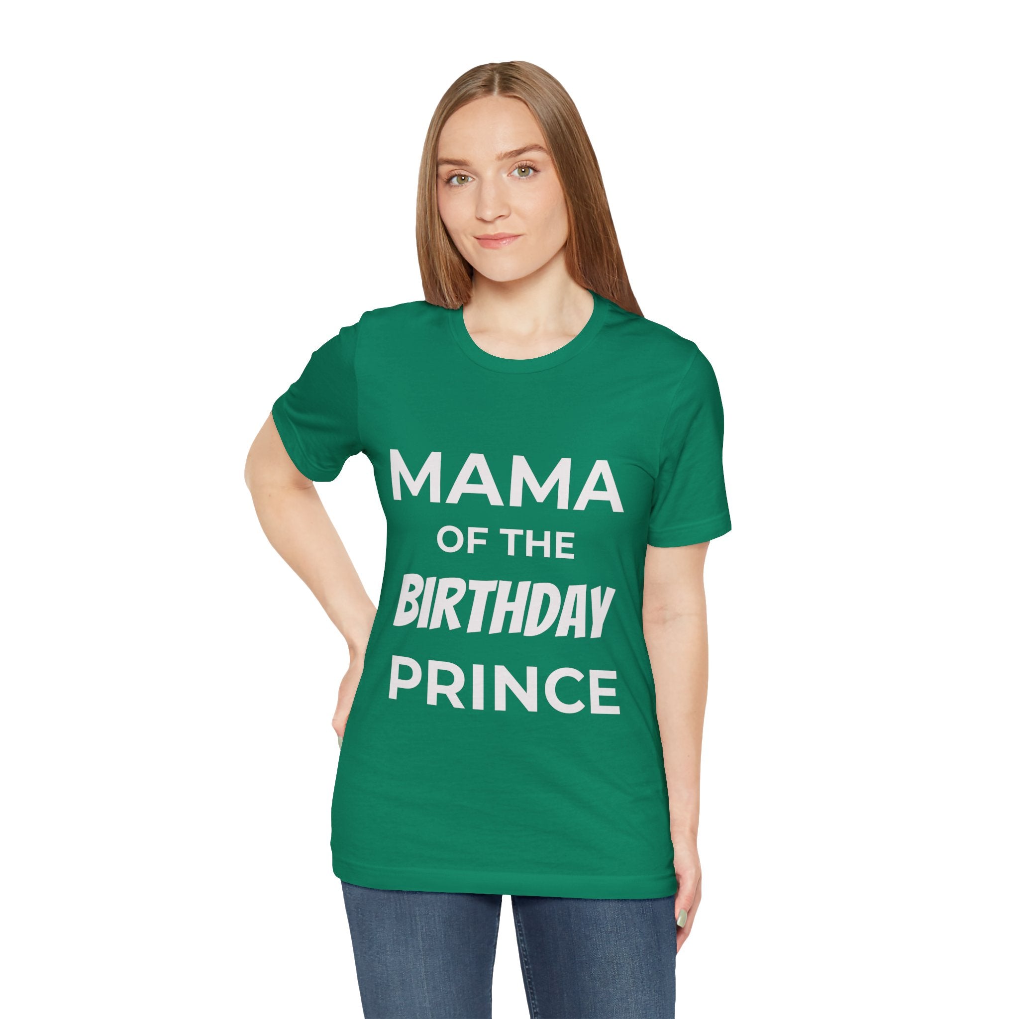 Custom Adult Birthday Crew Neck Tee - Unisex - Title/Role on front - Birthday person on front - Age on back