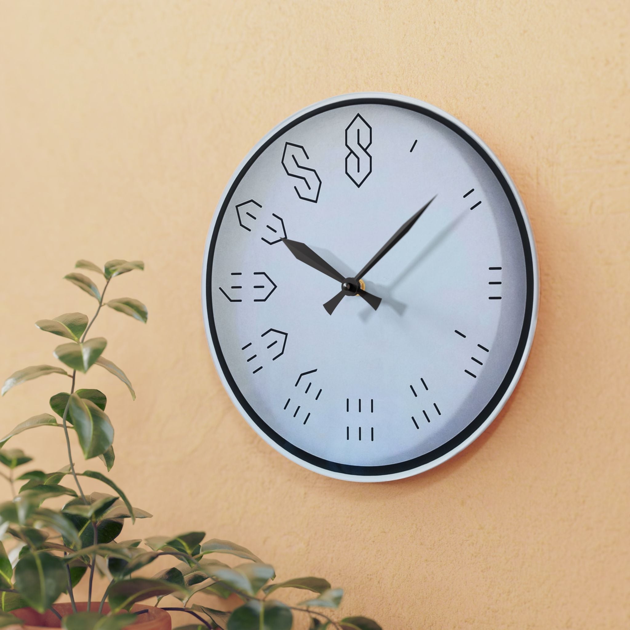 Stylish Acrylic Wall Clock