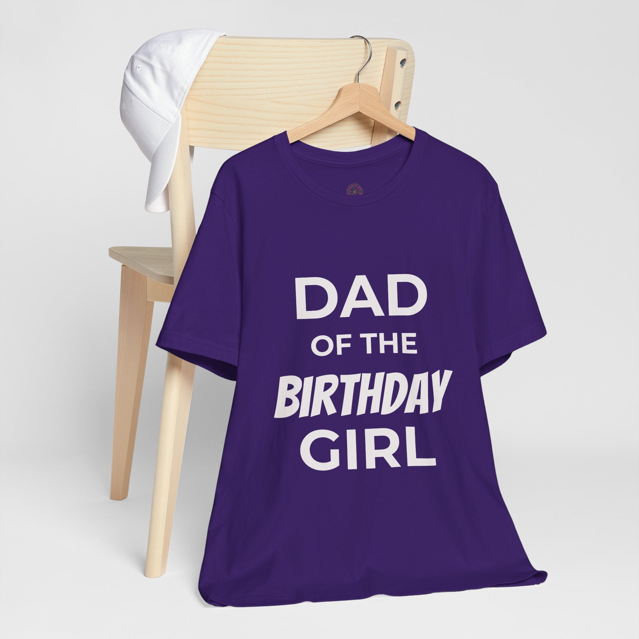 Custom Adult Birthday Crew Neck Tee - Unisex - Title/Role on front - Birthday person on front - Age on back