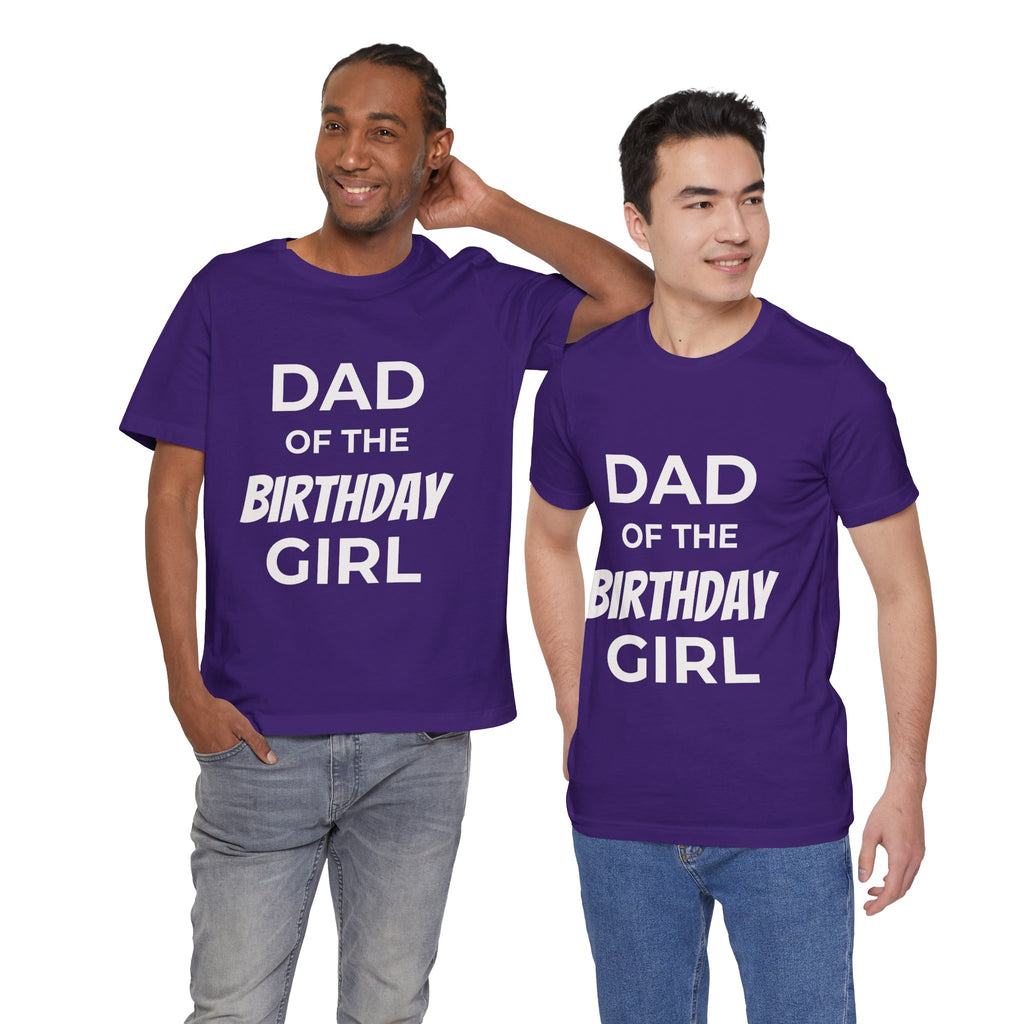 Custom Adult Birthday Crew Neck Tee - Unisex - Title/Role on front - Birthday person on front - Age on back