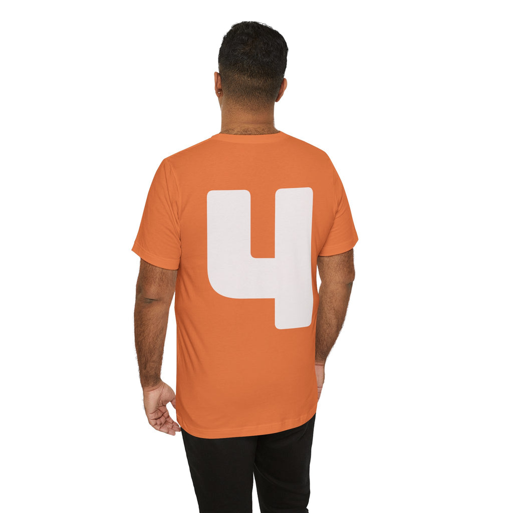 Custom Adult Birthday Crew Neck Tee - Unisex - Title/Role on front - Birthday person on front - Age on back