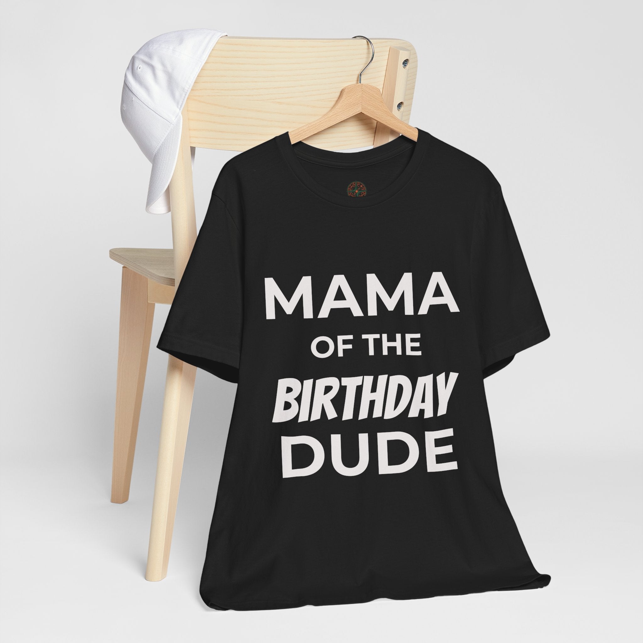 Custom Adult Birthday Crew Neck Tee - Unisex - Title/Role on front - Birthday person on front - Age on back