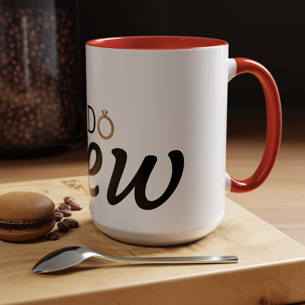 I Do Crew Accent Coffee Mug — Bachelorette Bridal Party Gift (11/15oz)