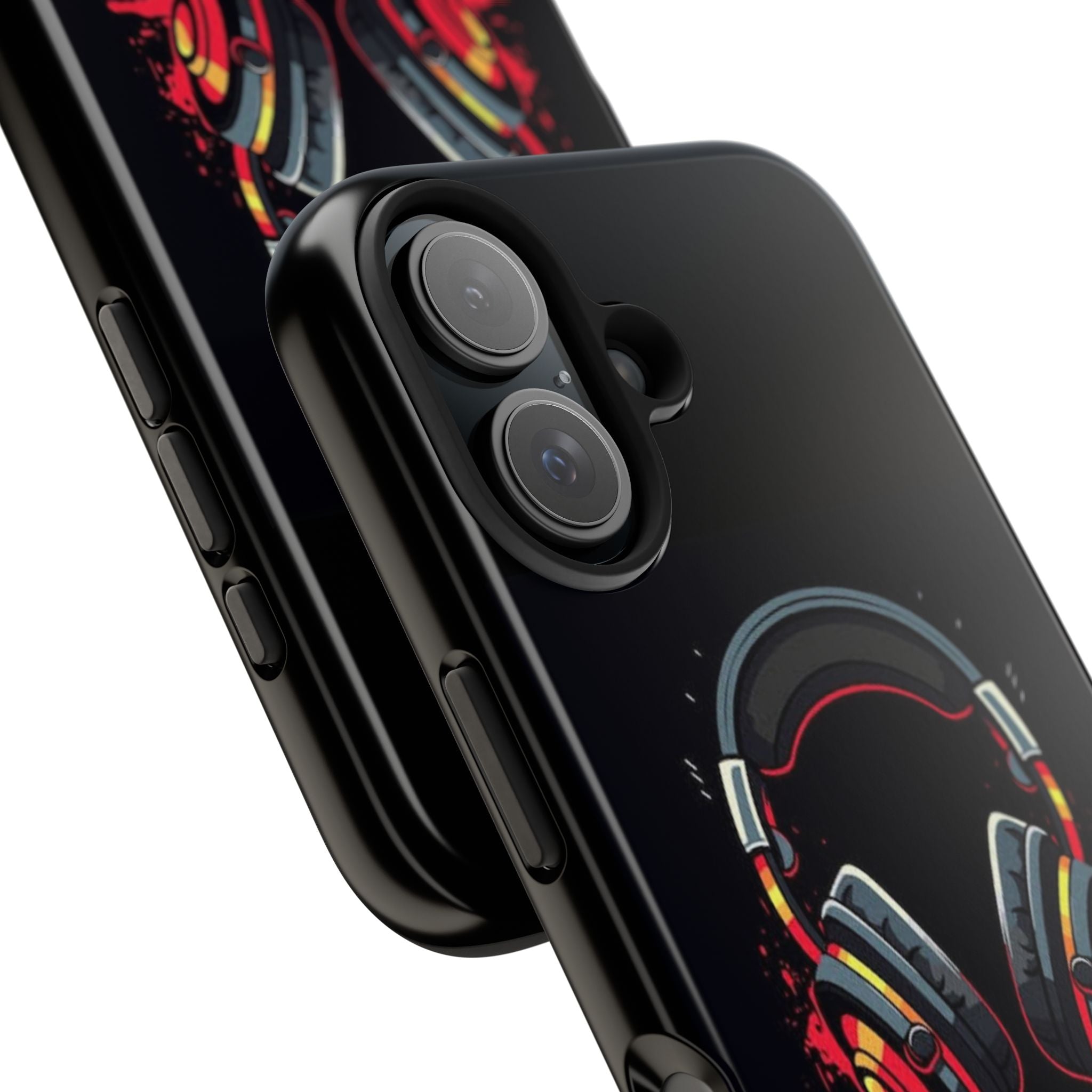 Gamer Life Tough Phone Case with Gamer Headset Design