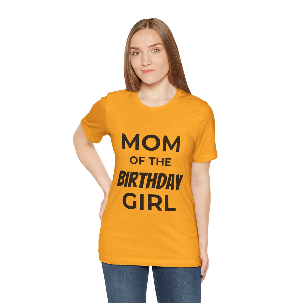 Custom Adult Birthday Crew Neck Tee - Unisex - Title/Role on front - Birthday person on front - Age on back