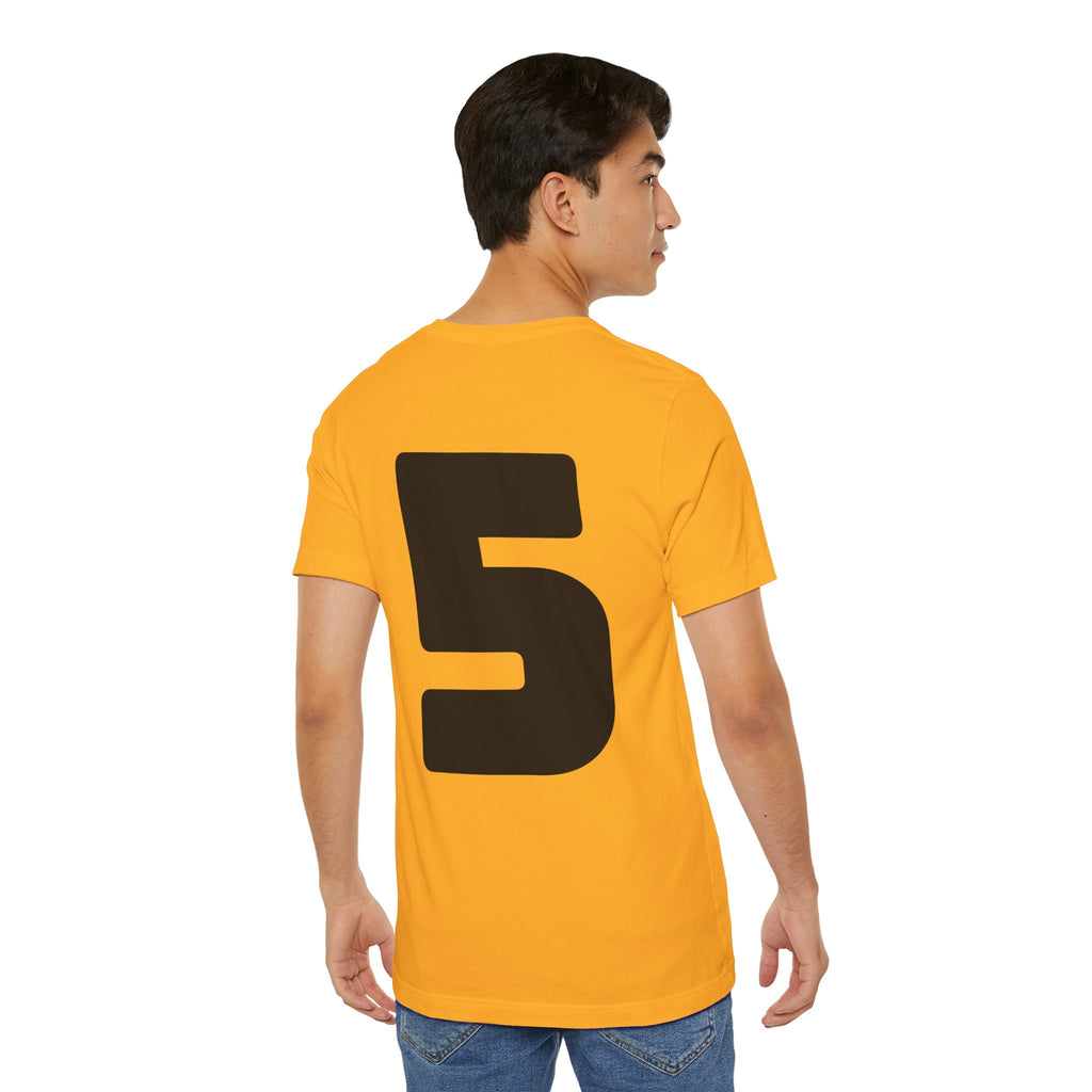 Custom Adult Birthday Crew Neck Tee - Unisex - Title/Role on front - Birthday person on front - Age on back