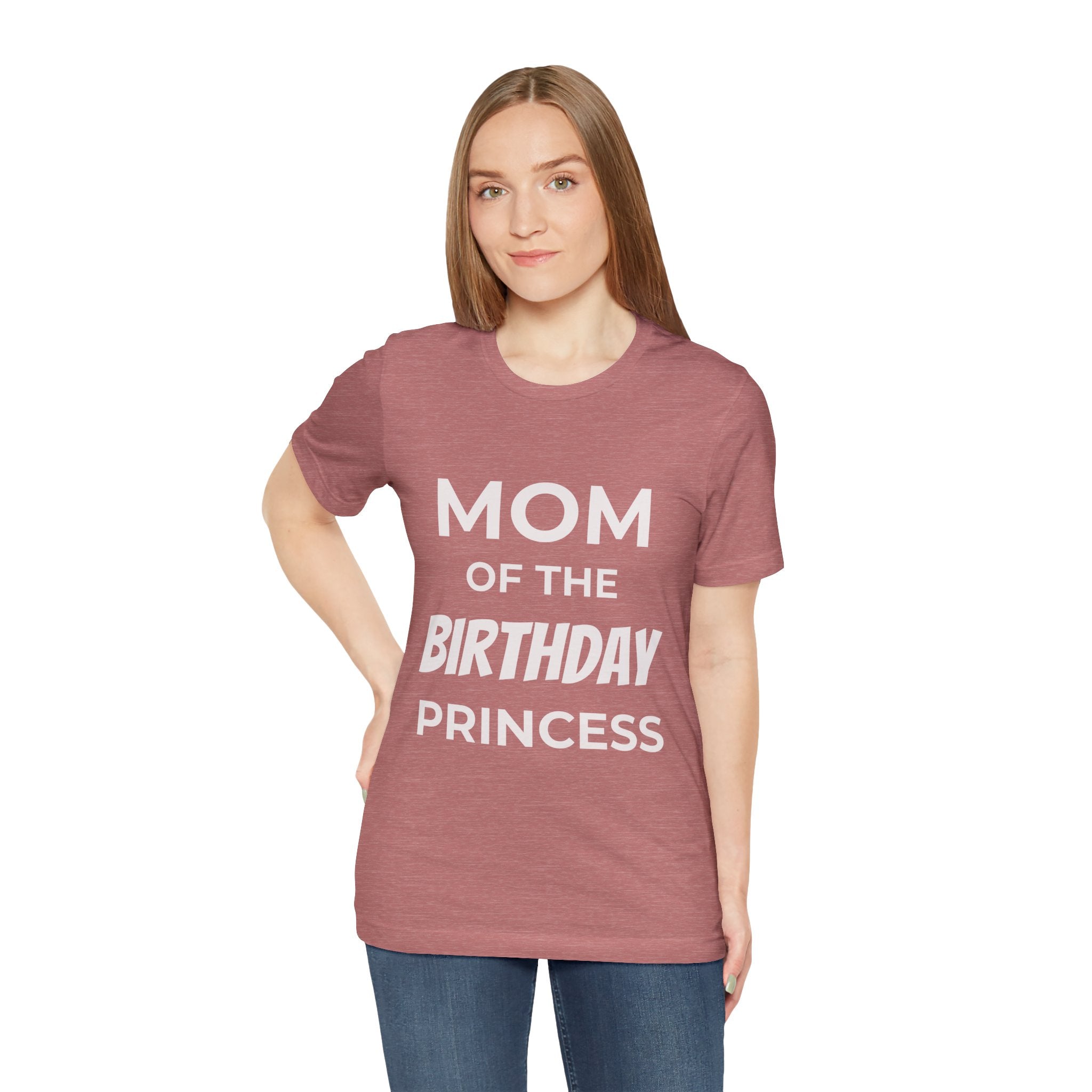 Custom Adult Birthday Crew Neck Tee - Unisex - Title/Role on front - Birthday person on front - Age on back