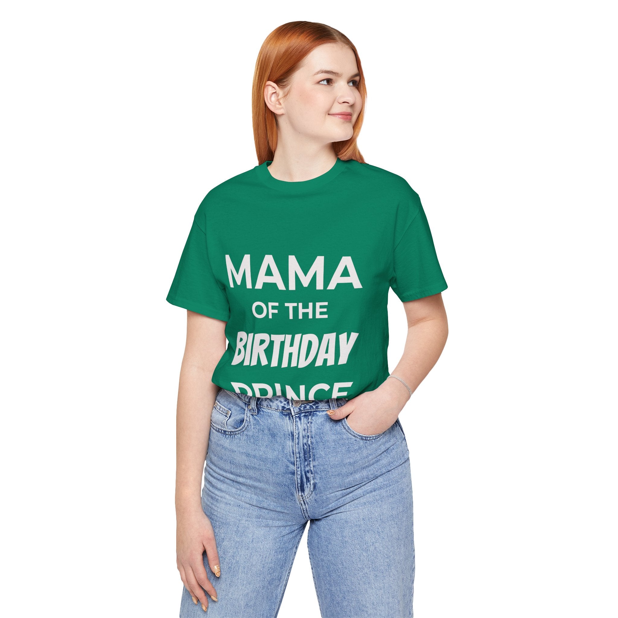 Custom Adult Birthday Crew Neck Tee - Unisex - Title/Role on front - Birthday person on front - Age on back