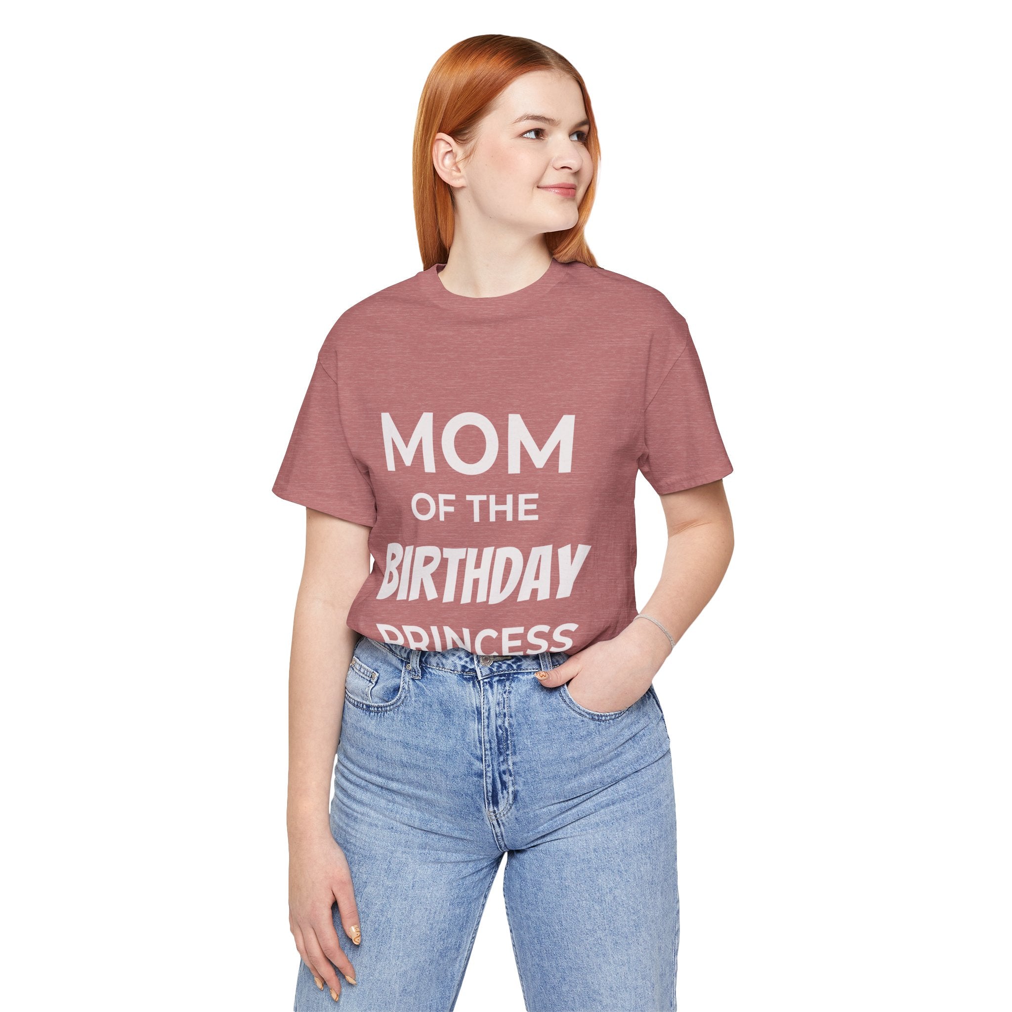 Custom Adult Birthday Crew Neck Tee - Unisex - Title/Role on front - Birthday person on front - Age on back