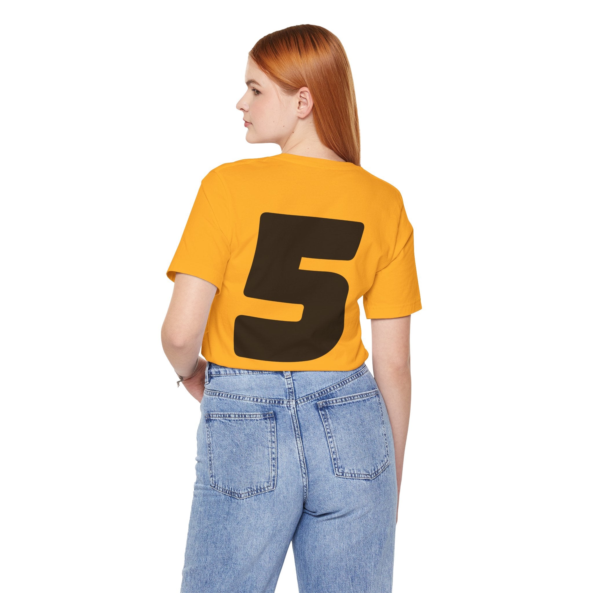 Custom Adult Birthday Crew Neck Tee - Unisex - Title/Role on front - Birthday person on front - Age on back