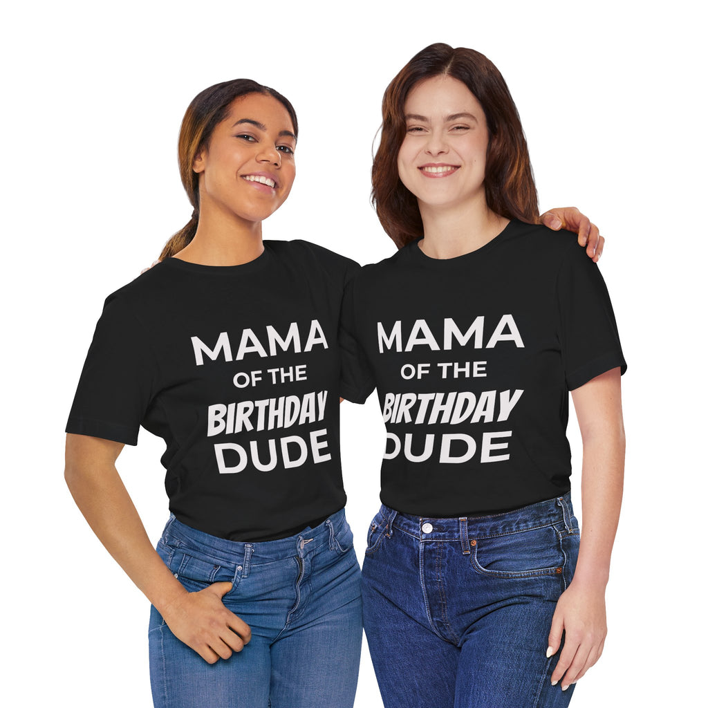 Custom Adult Birthday Crew Neck Tee - Unisex - Title/Role on front - Birthday person on front - Age on back