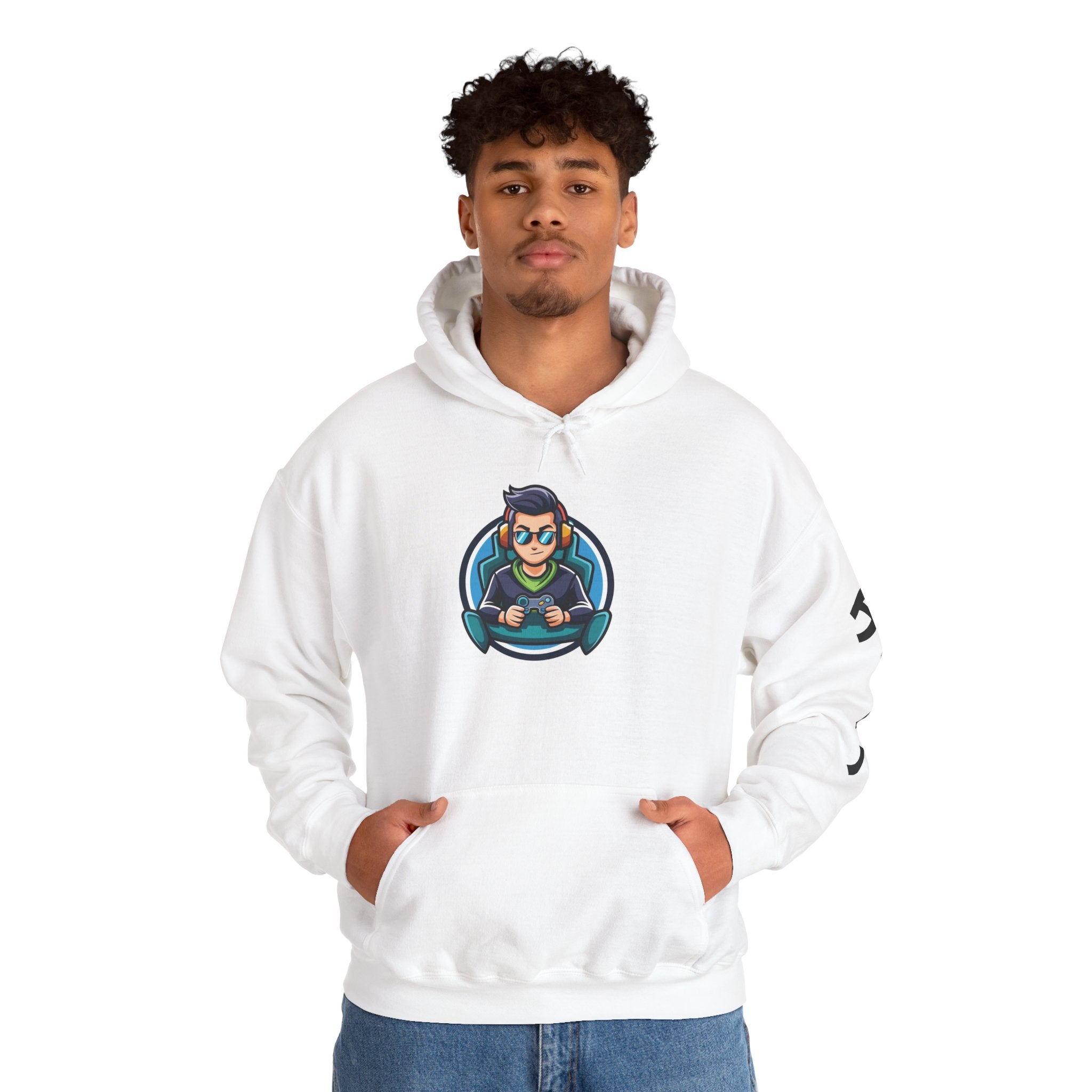 Gamer Hoodie, Unisex Heavy Blend Hooded Sweatshirt