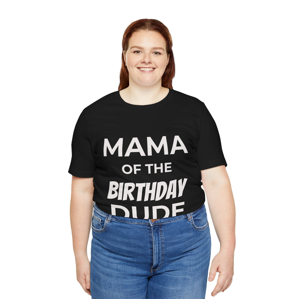 Custom Adult Birthday Crew Neck Tee - Unisex - Title/Role on front - Birthday person on front - Age on back