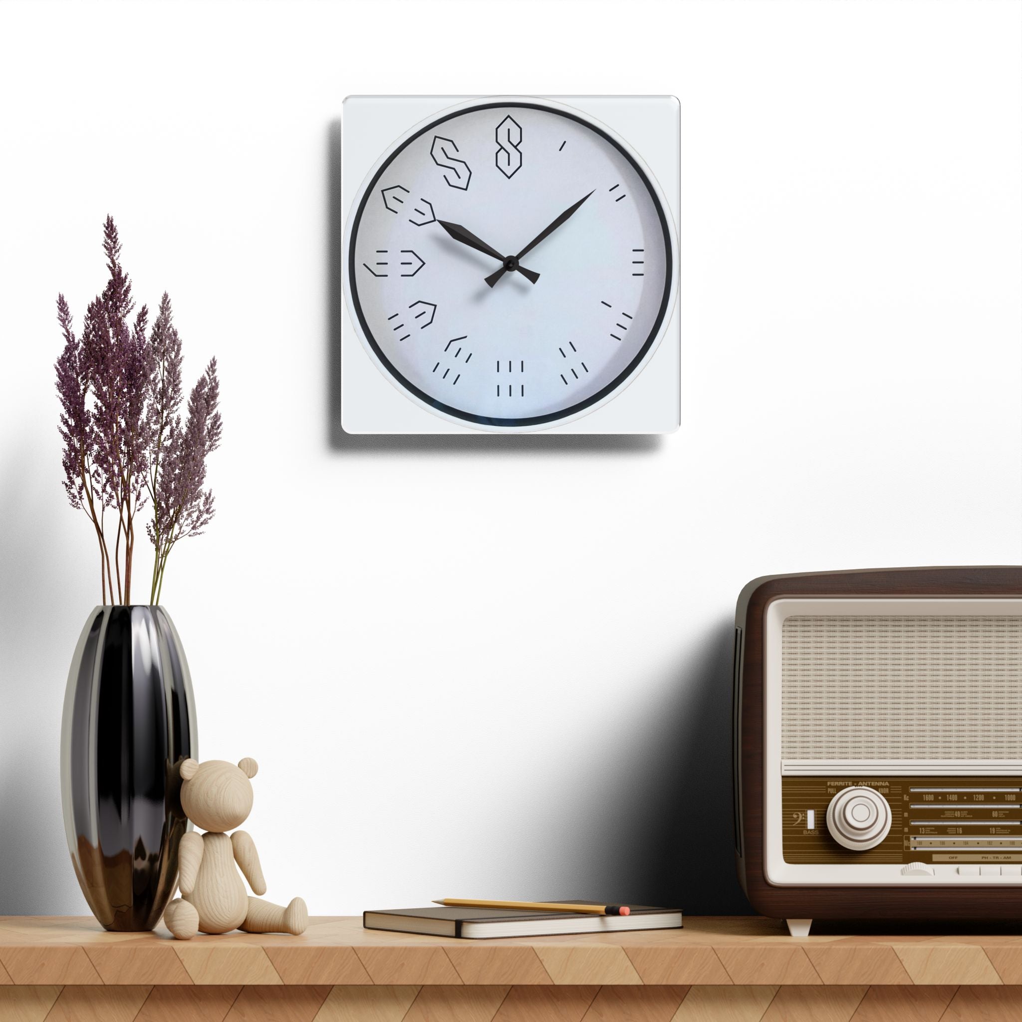 Stylish Acrylic Wall Clock