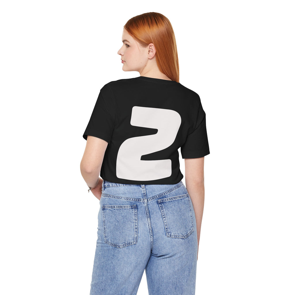 Custom Adult Birthday Crew Neck Tee - Unisex - Title/Role on front - Birthday person on front - Age on back