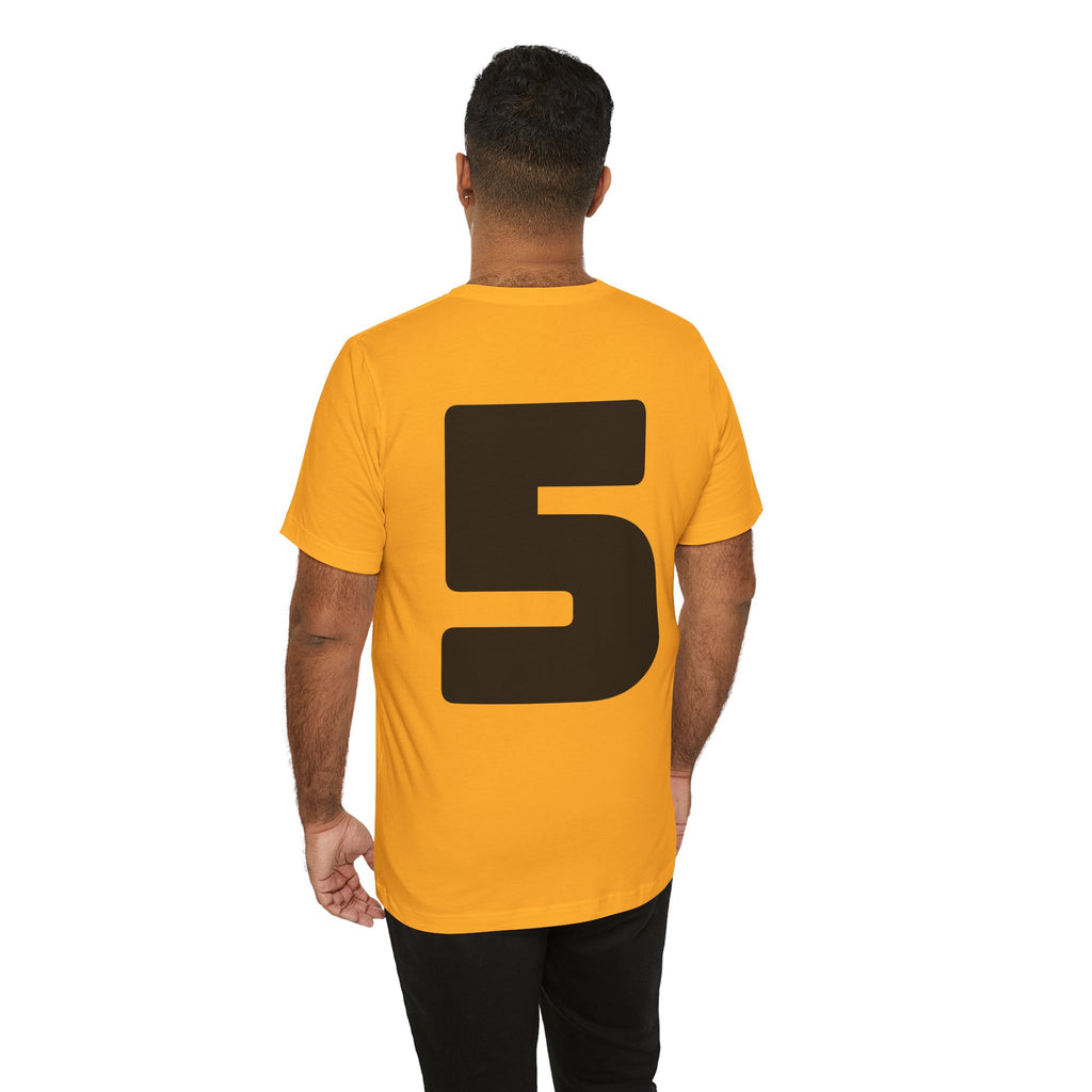 Custom Adult Birthday Crew Neck Tee - Unisex - Title/Role on front - Birthday person on front - Age on back