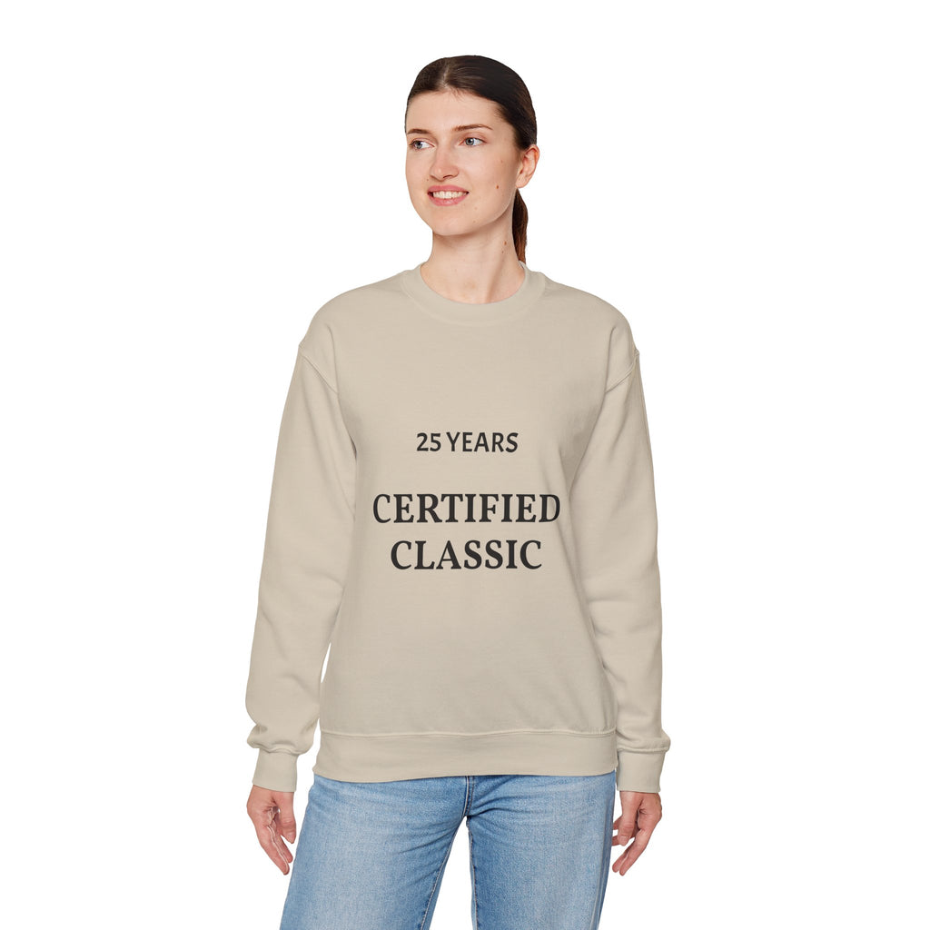 Crewneck Sweatshirt — "Certified Classic" Pullover