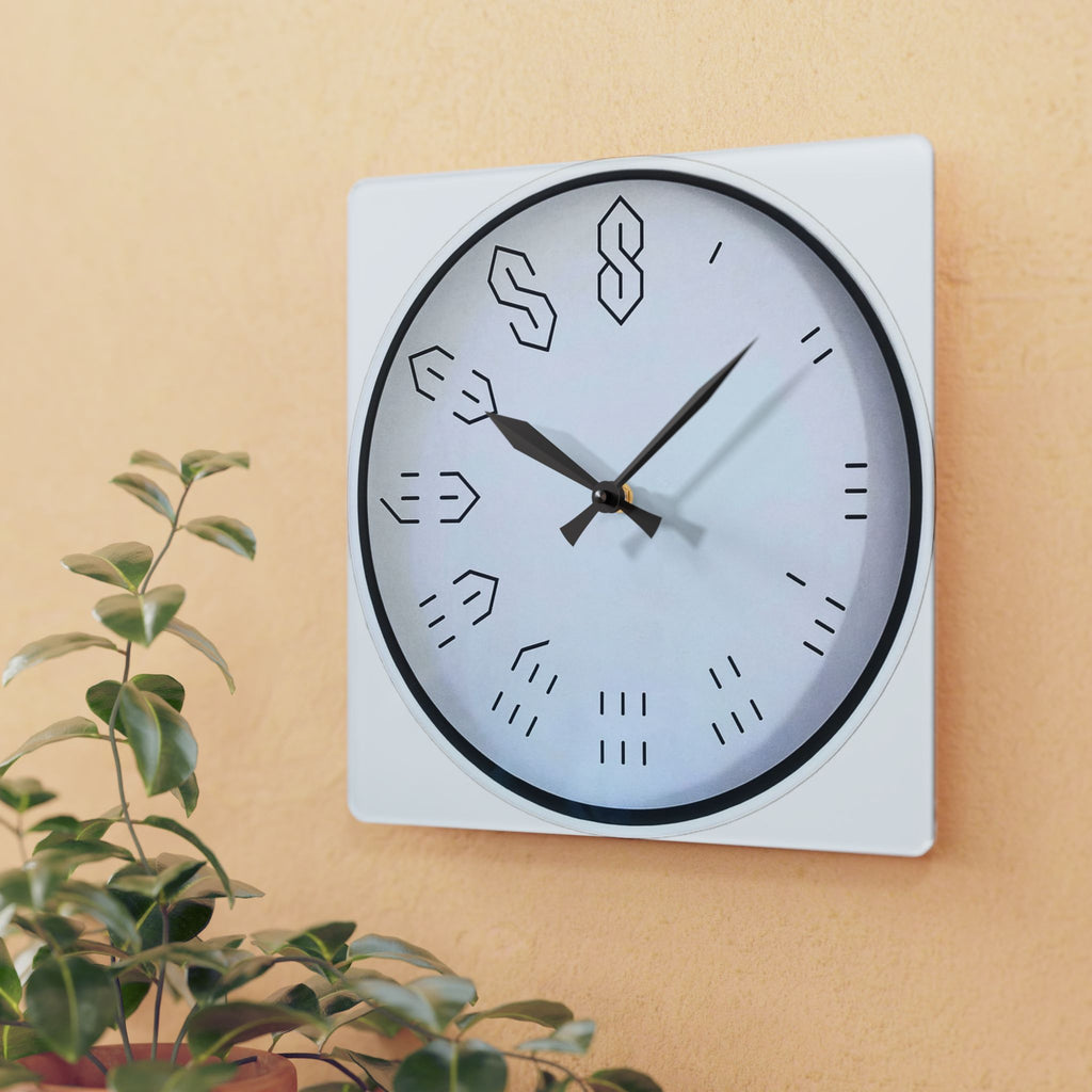 Stylish Acrylic Wall Clock