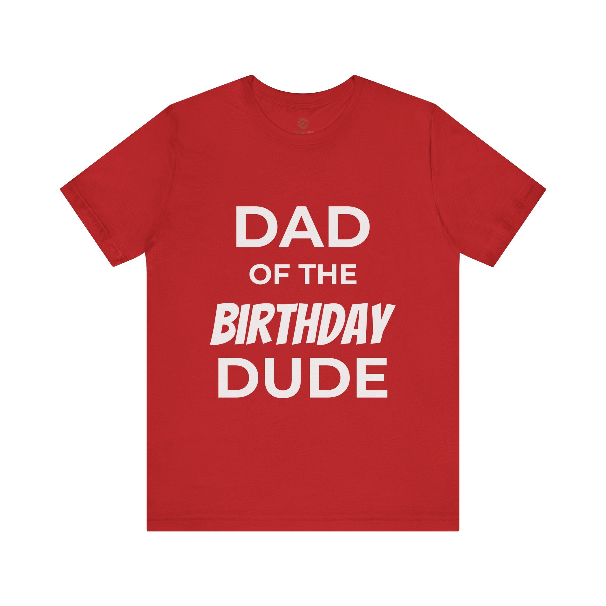 Custom Adult Birthday Crew Neck Tee - Unisex - Title/Role on front - Birthday person on front - Age on back